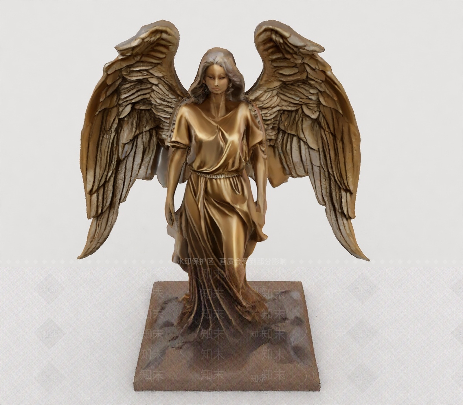 现代景观雕塑3D模型下载【ID:1198841132】