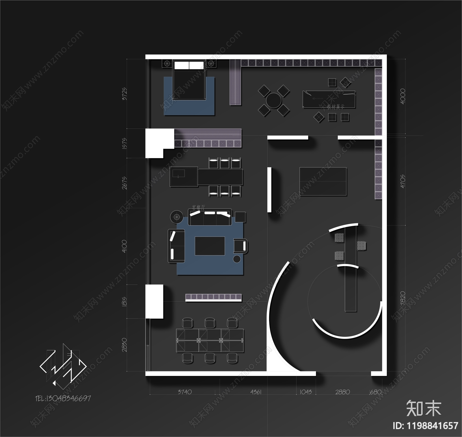 工装平面图施工图下载【ID:1198841657】