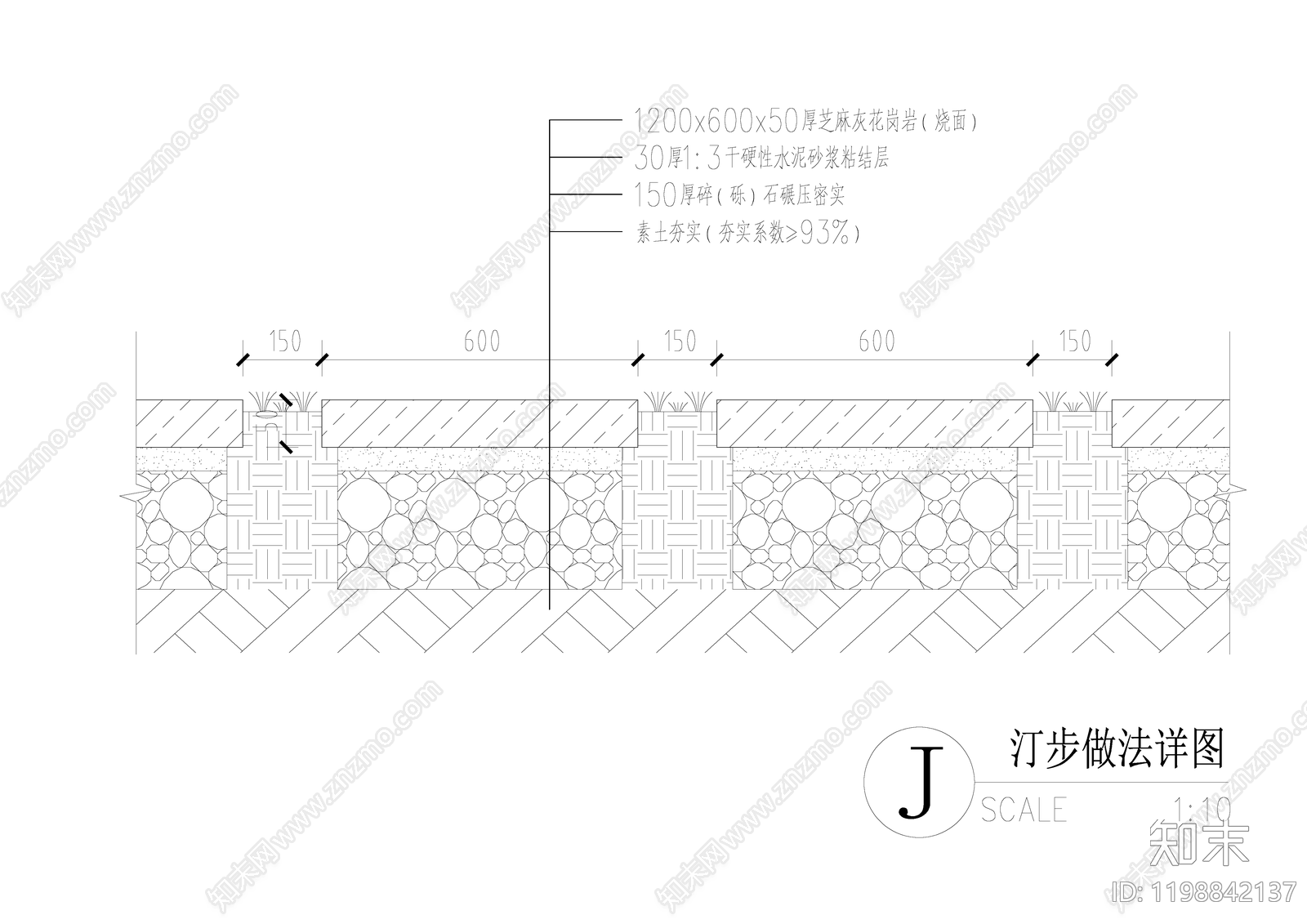 地面综合节点cad施工图下载【ID:1198842137】