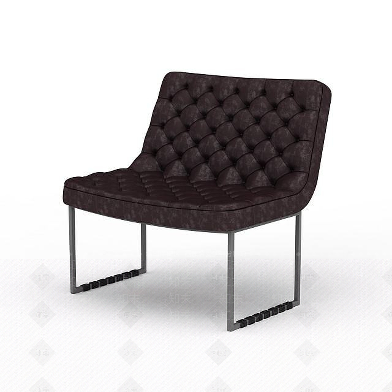 现代办公室休闲椅子3D模型下载【ID:1198844069】