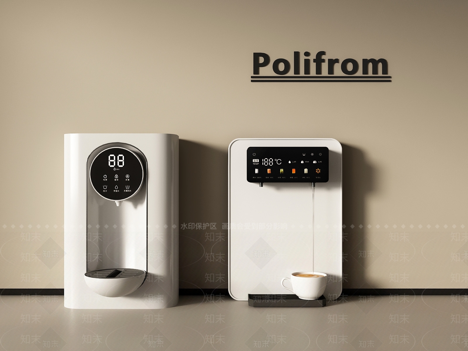 饮水机3D模型下载【ID:1198847079】