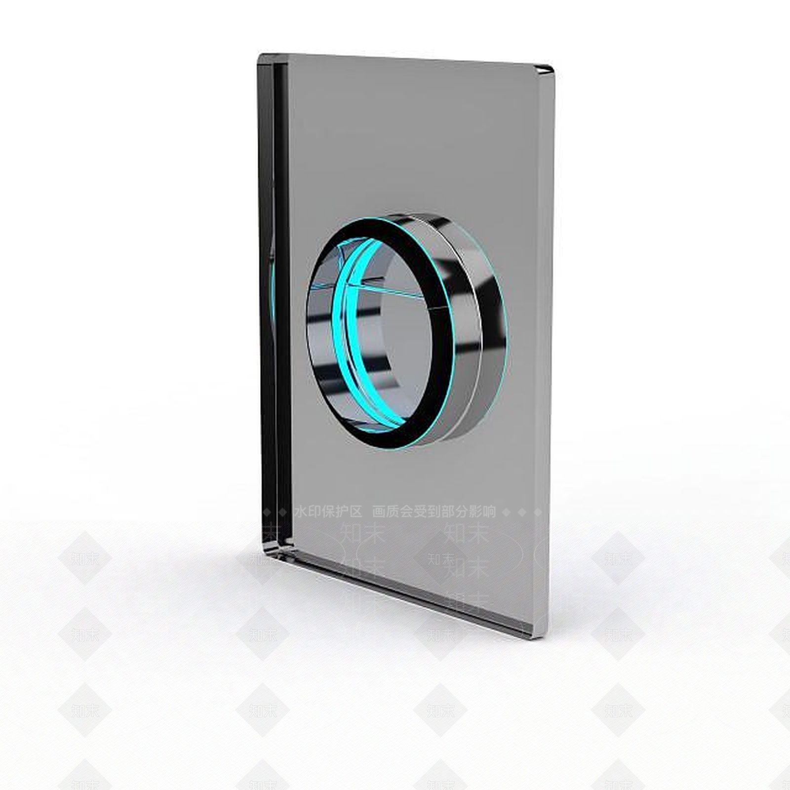 现代高科技声控灯3D模型下载【ID:1198850211】