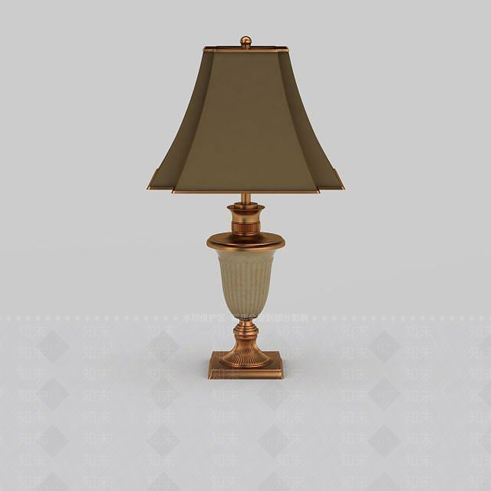 现代客厅台灯3D模型下载【ID:1198856988】