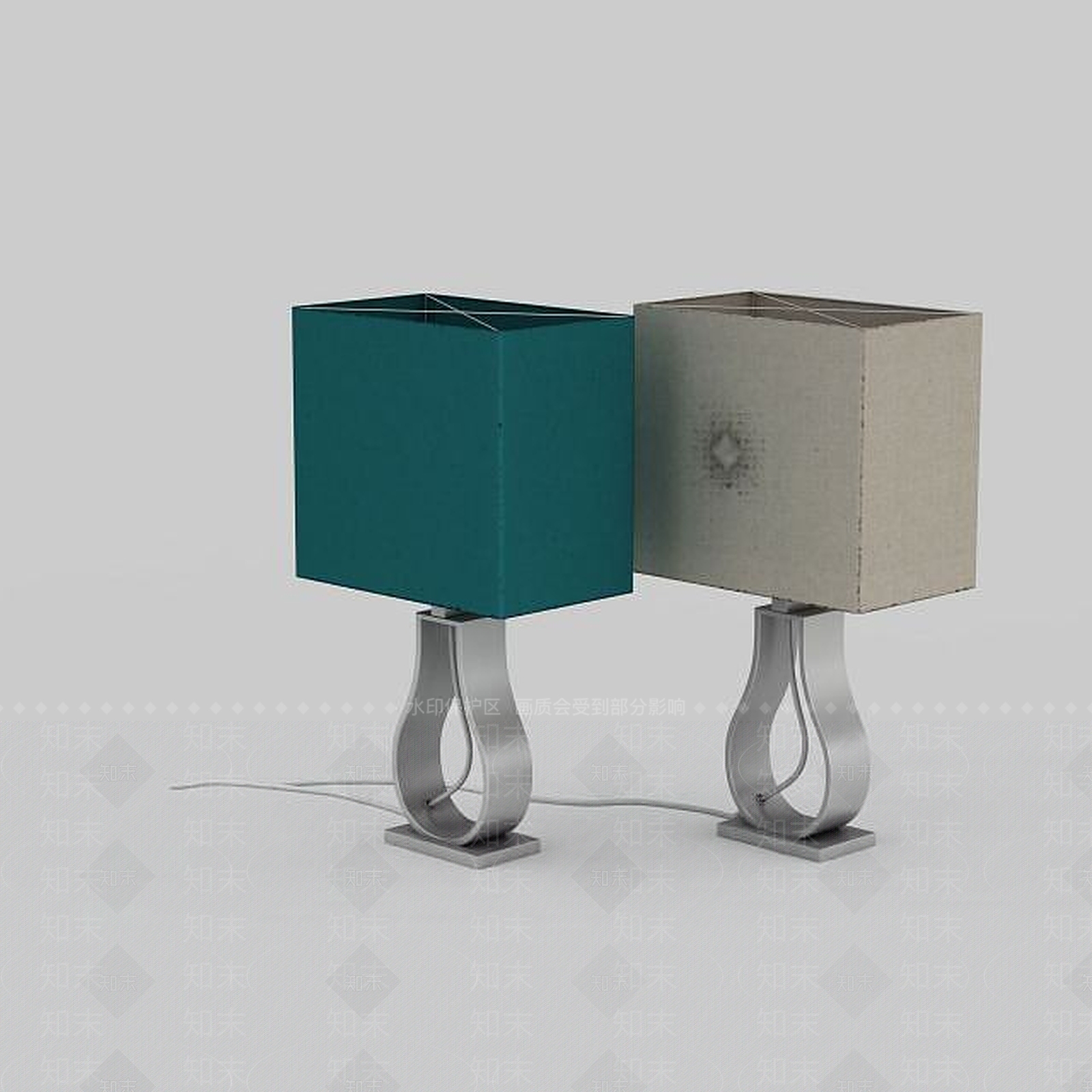 现代简约台灯3D模型下载【ID:1198857130】