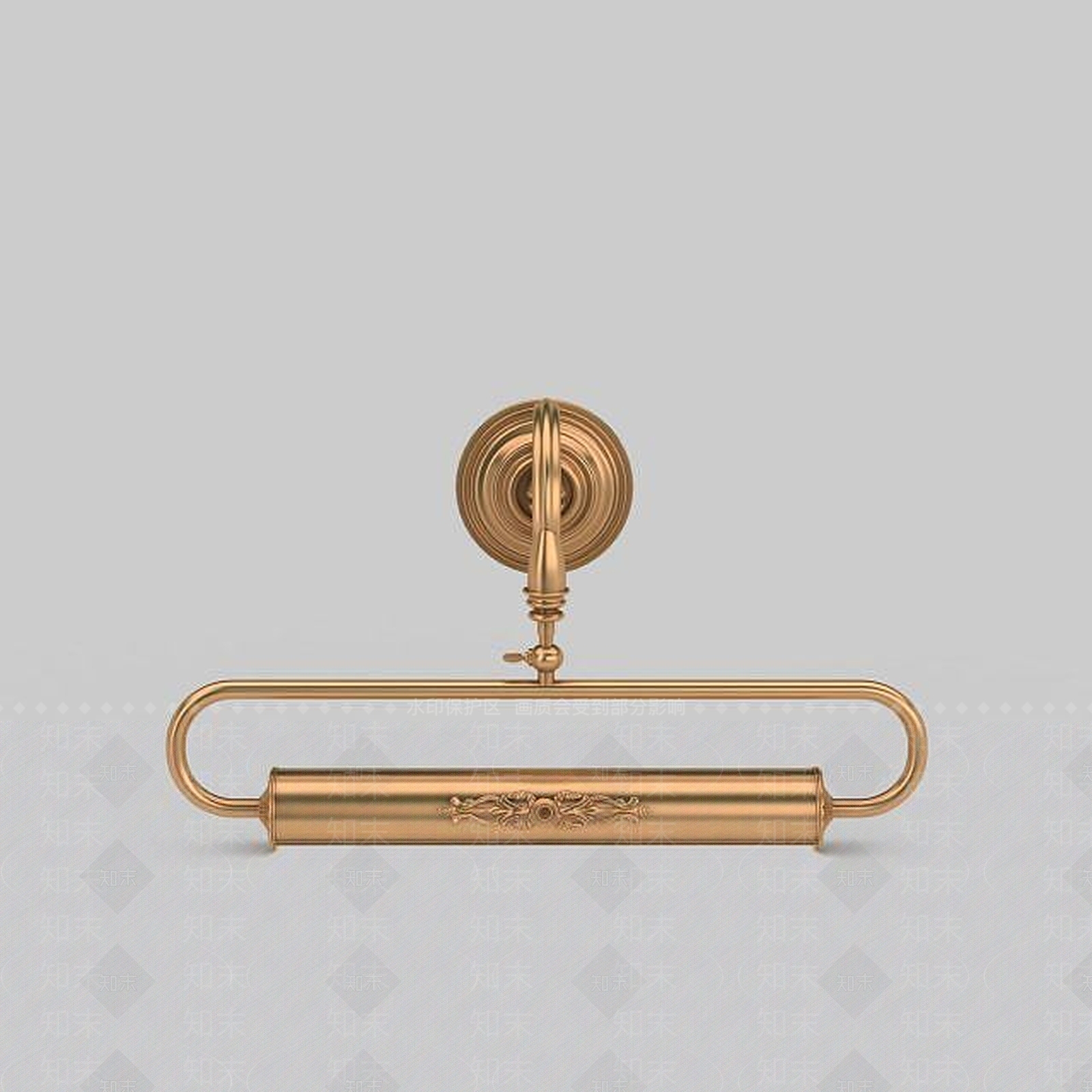 现代金属壁灯3D模型下载【ID:1198857357】