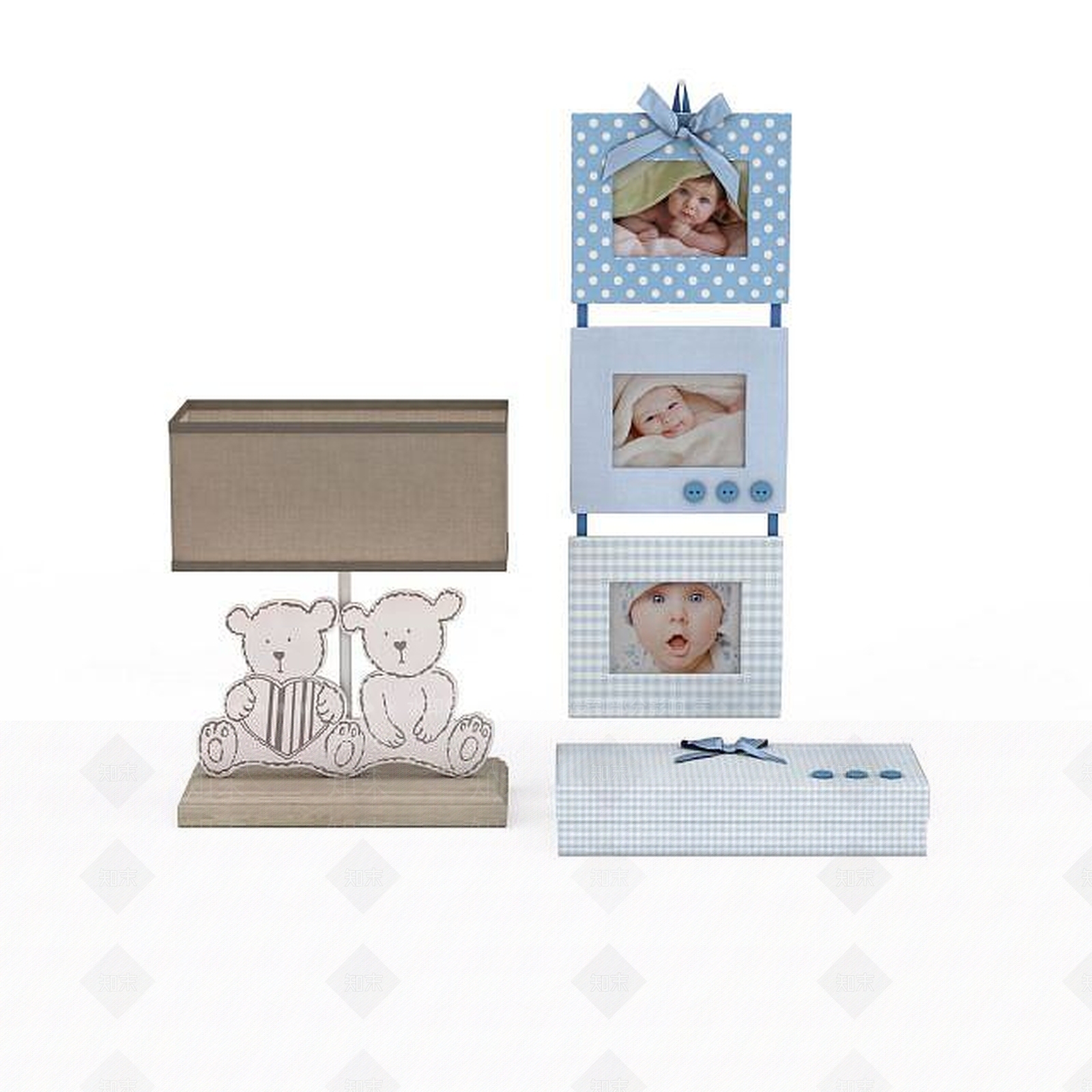 现代儿童屋装饰品3D模型下载【ID:1198862166】