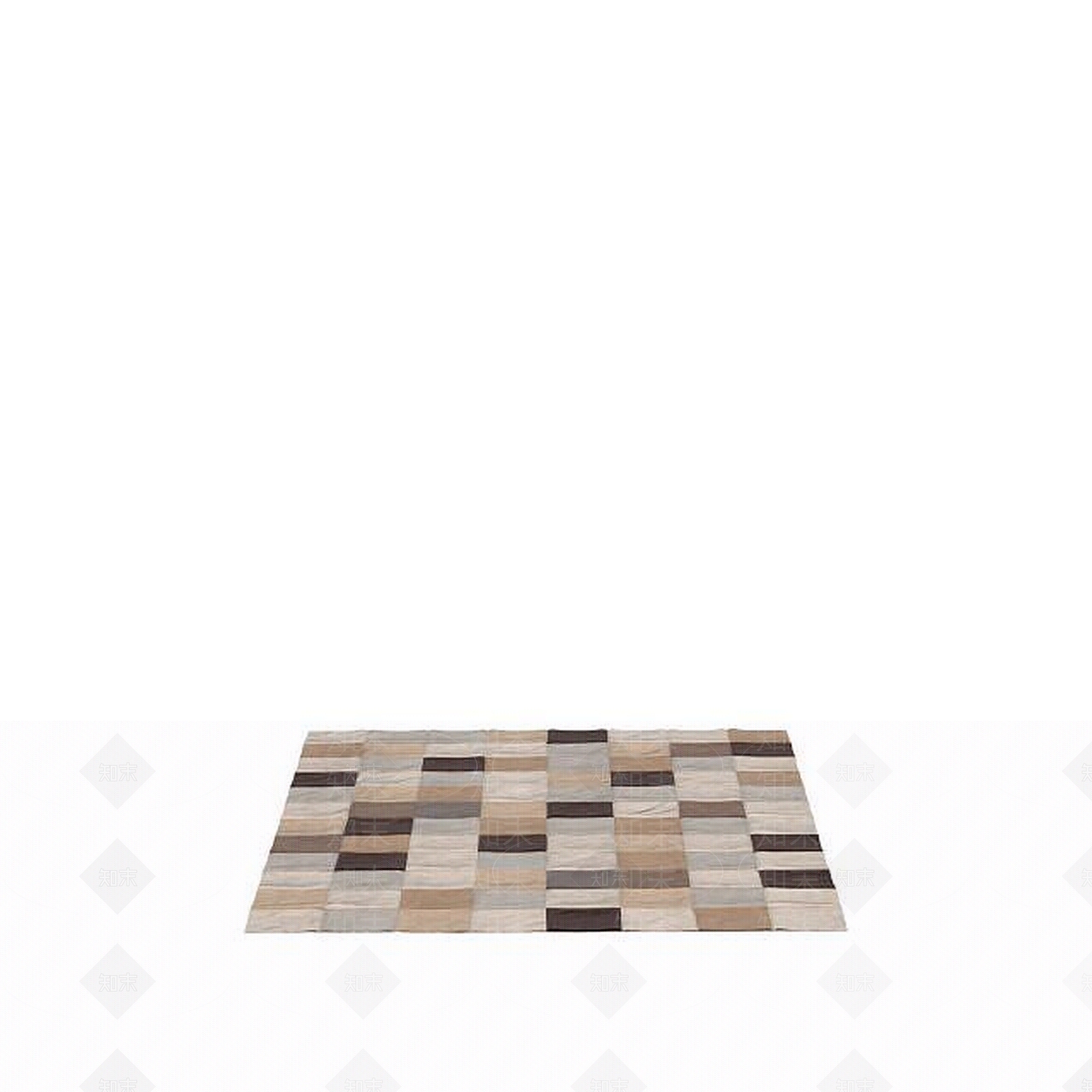 现代方格地毯3D模型下载【ID:1198863072】