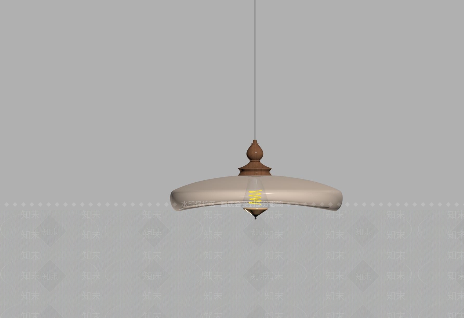 现代中古吊灯SU模型下载【ID:1198867283】