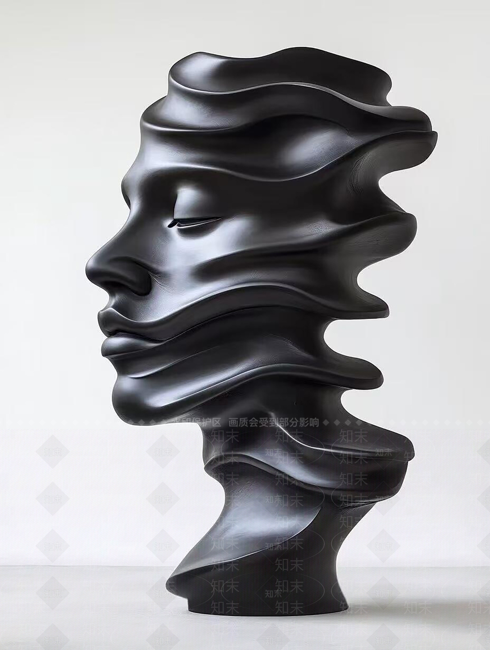 现代简约雕塑摆件3D模型下载【ID:1198867357】
