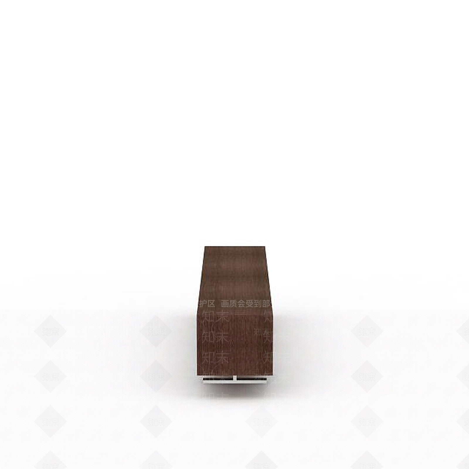现代木质休息长凳3D模型下载【ID:1198867302】