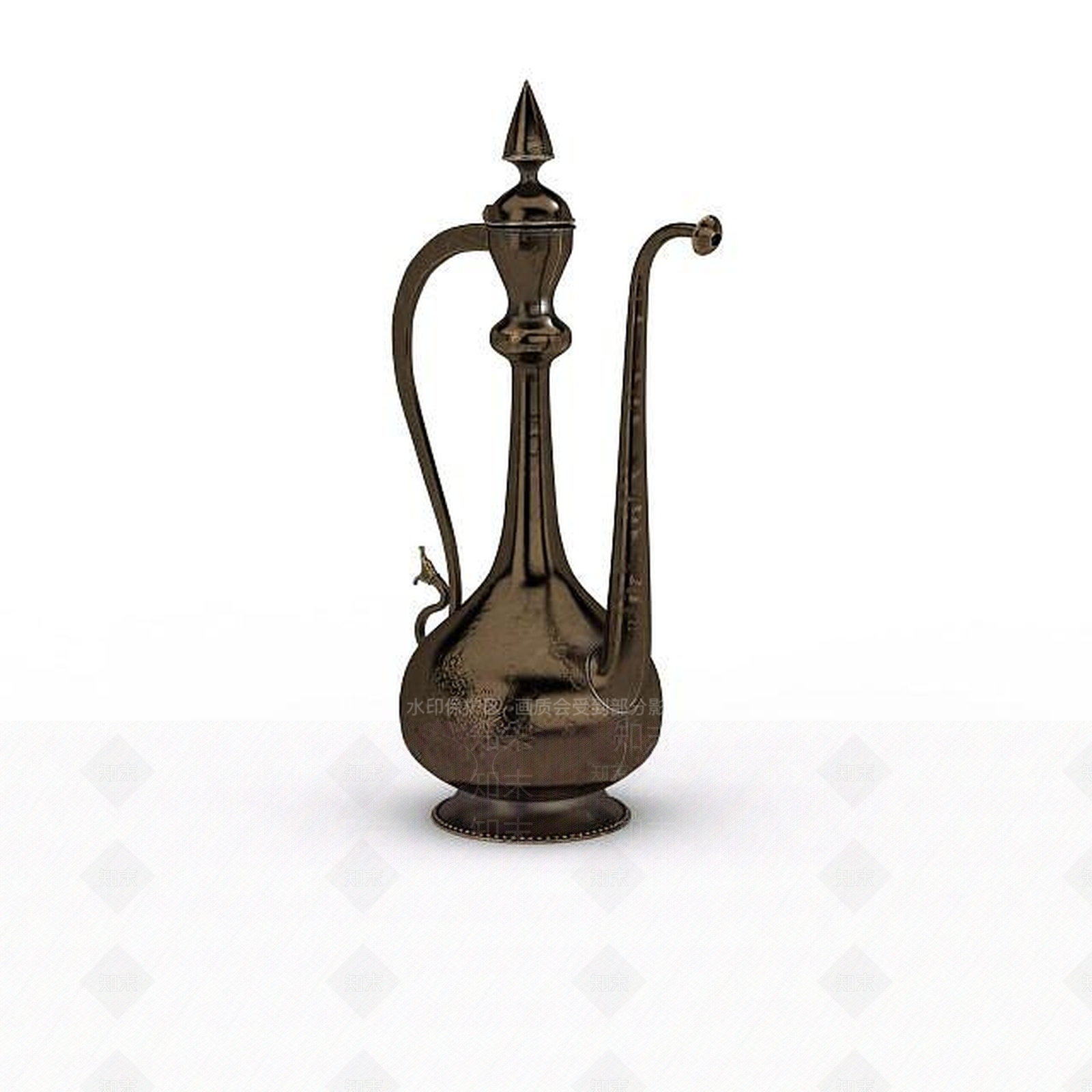 现代酒壶展示品3D模型下载【ID:1198868031】