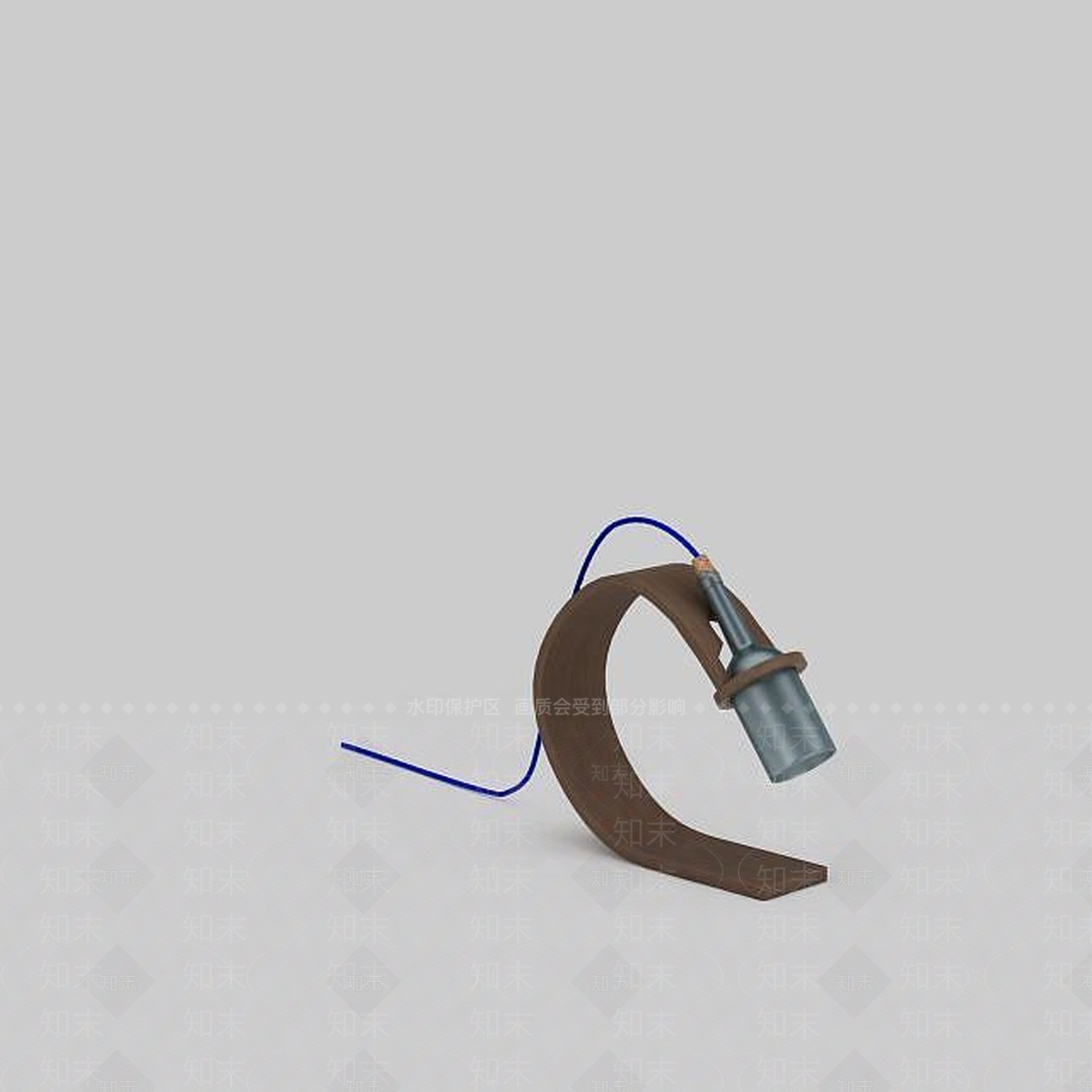 现代C型台灯3D模型下载【ID:1198868816】