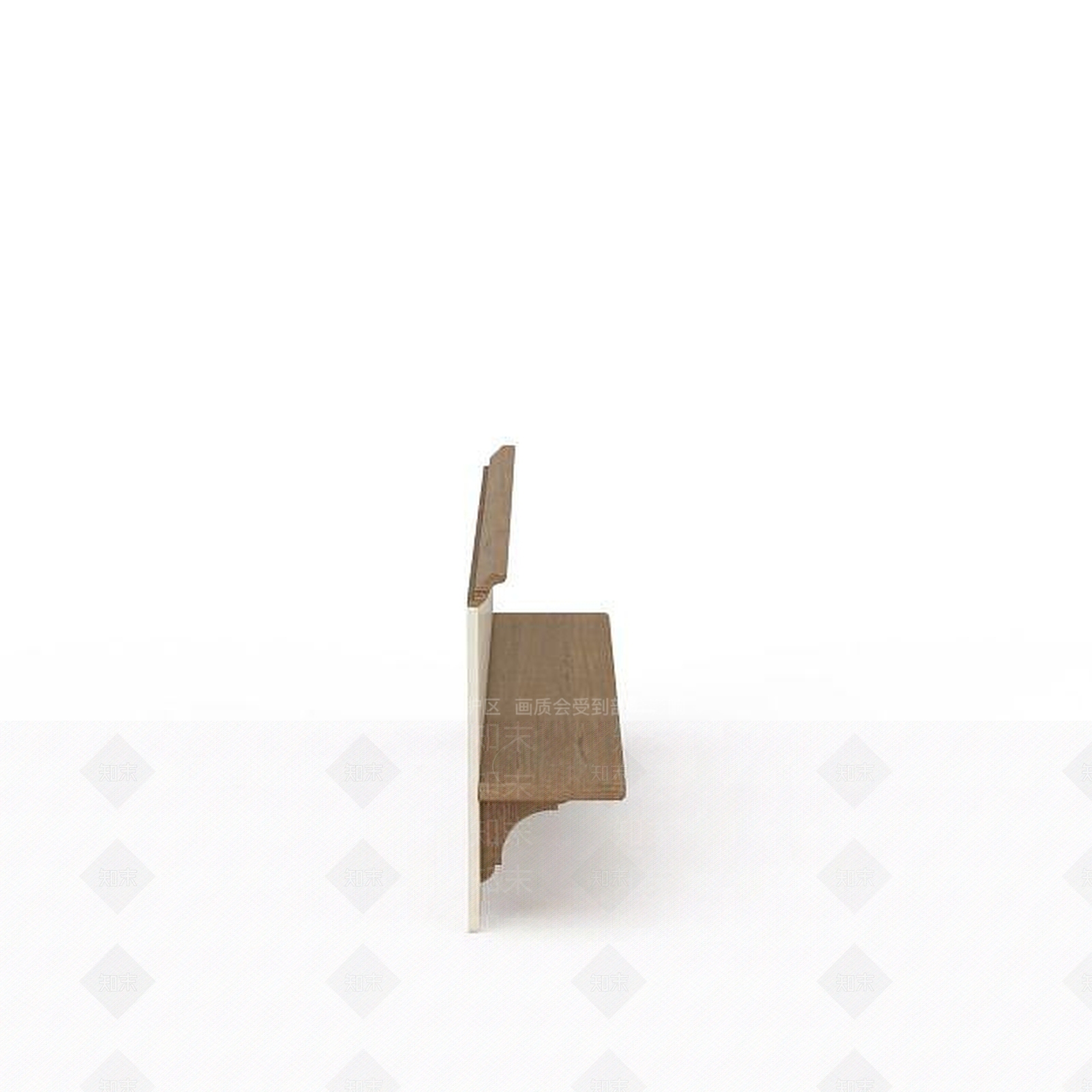 现代商场休息长椅3D模型下载【ID:1198869929】