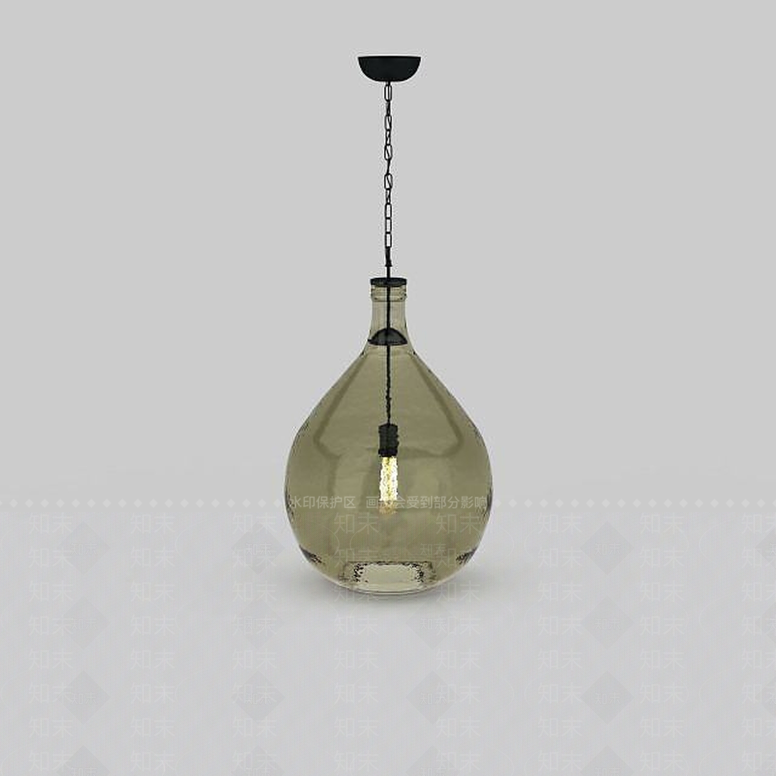 现代餐厅吊灯3D模型下载【ID:1198871430】