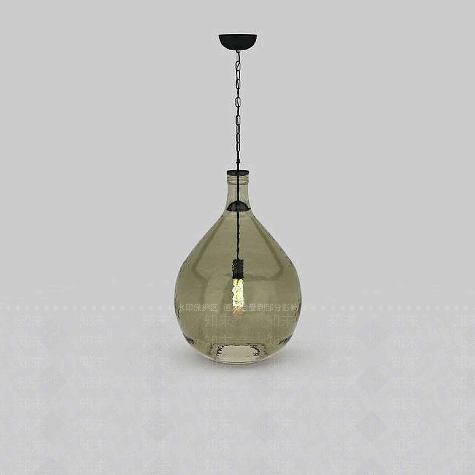 现代餐厅吊灯3D模型下载【ID:1198871430】