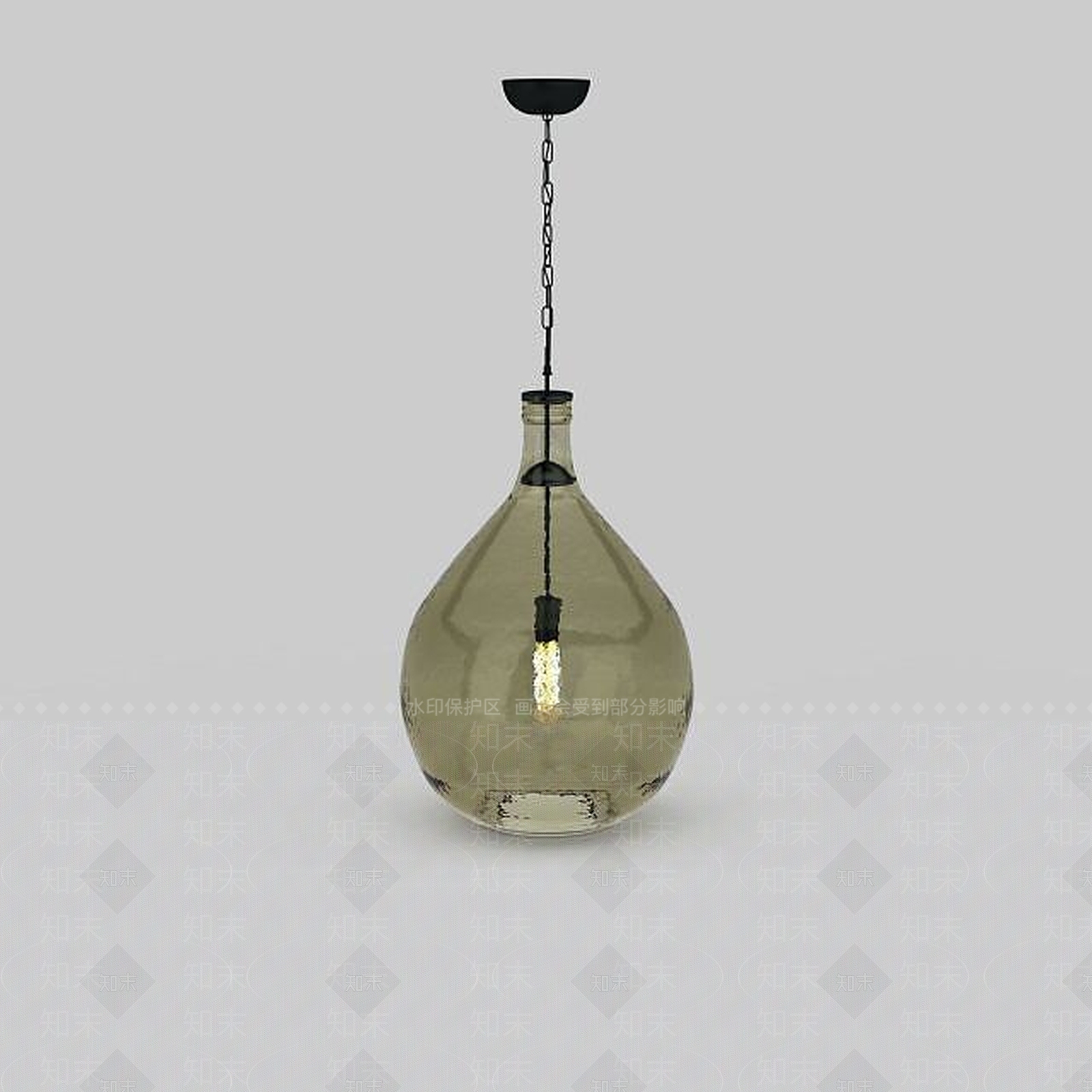 现代餐厅吊灯3D模型下载【ID:1198871430】