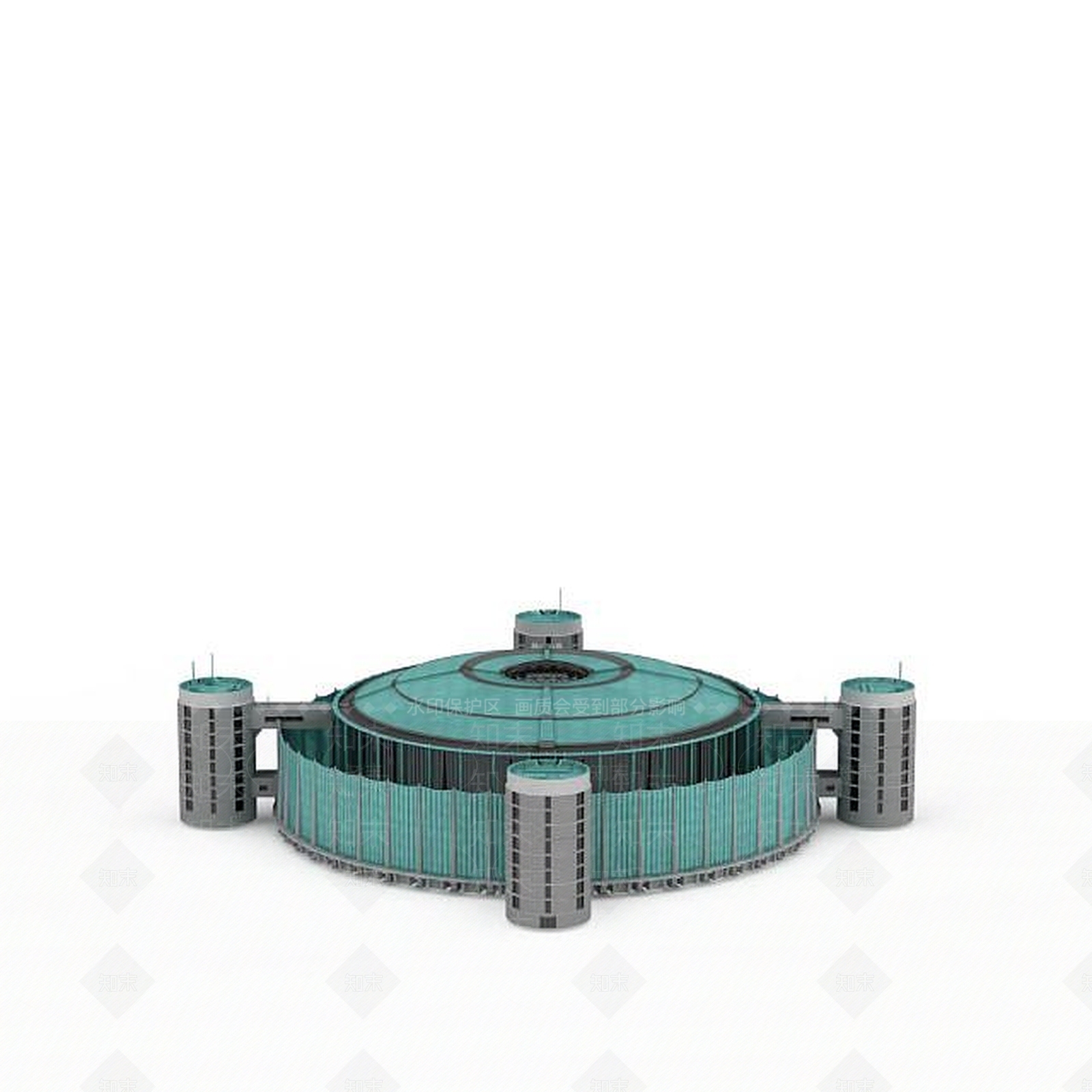 现代建筑3D模型下载【ID:1198873529】