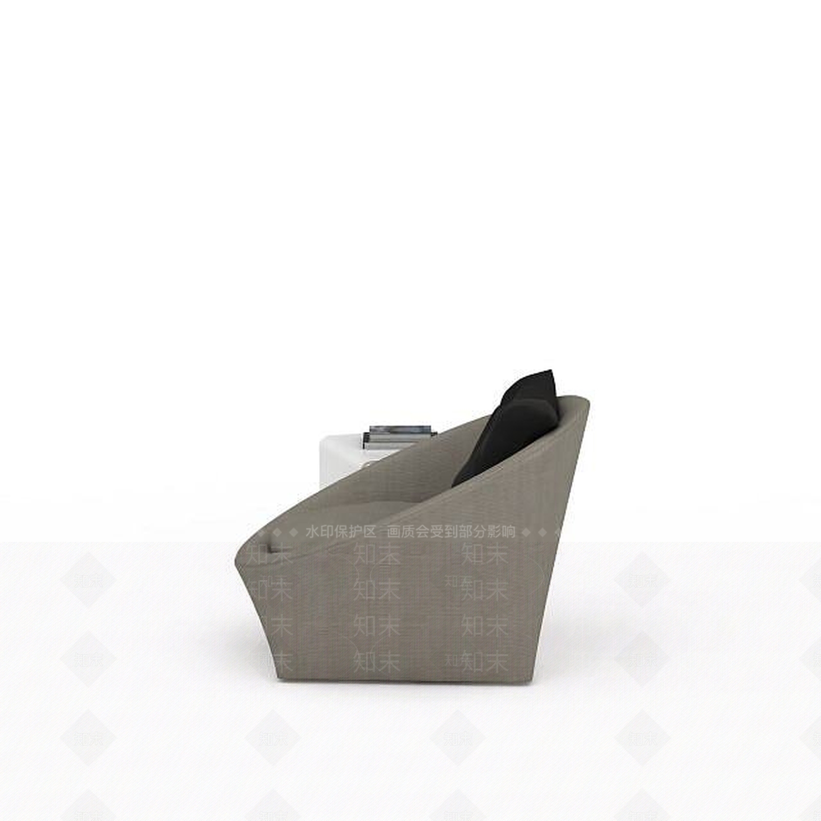 现代单人沙发3D模型下载【ID:1198874879】