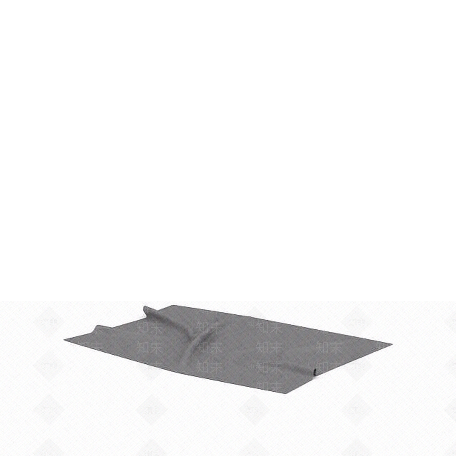 现代绒毯3D模型下载【ID:1198875385】