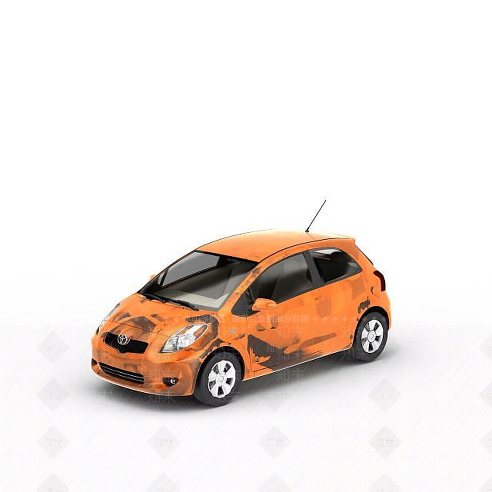 现代炫酷跑车3D模型下载【ID:1198875571】