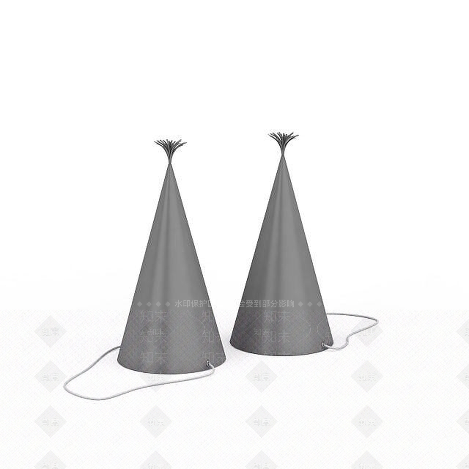 现代节日饰品3D模型下载【ID:1198875710】