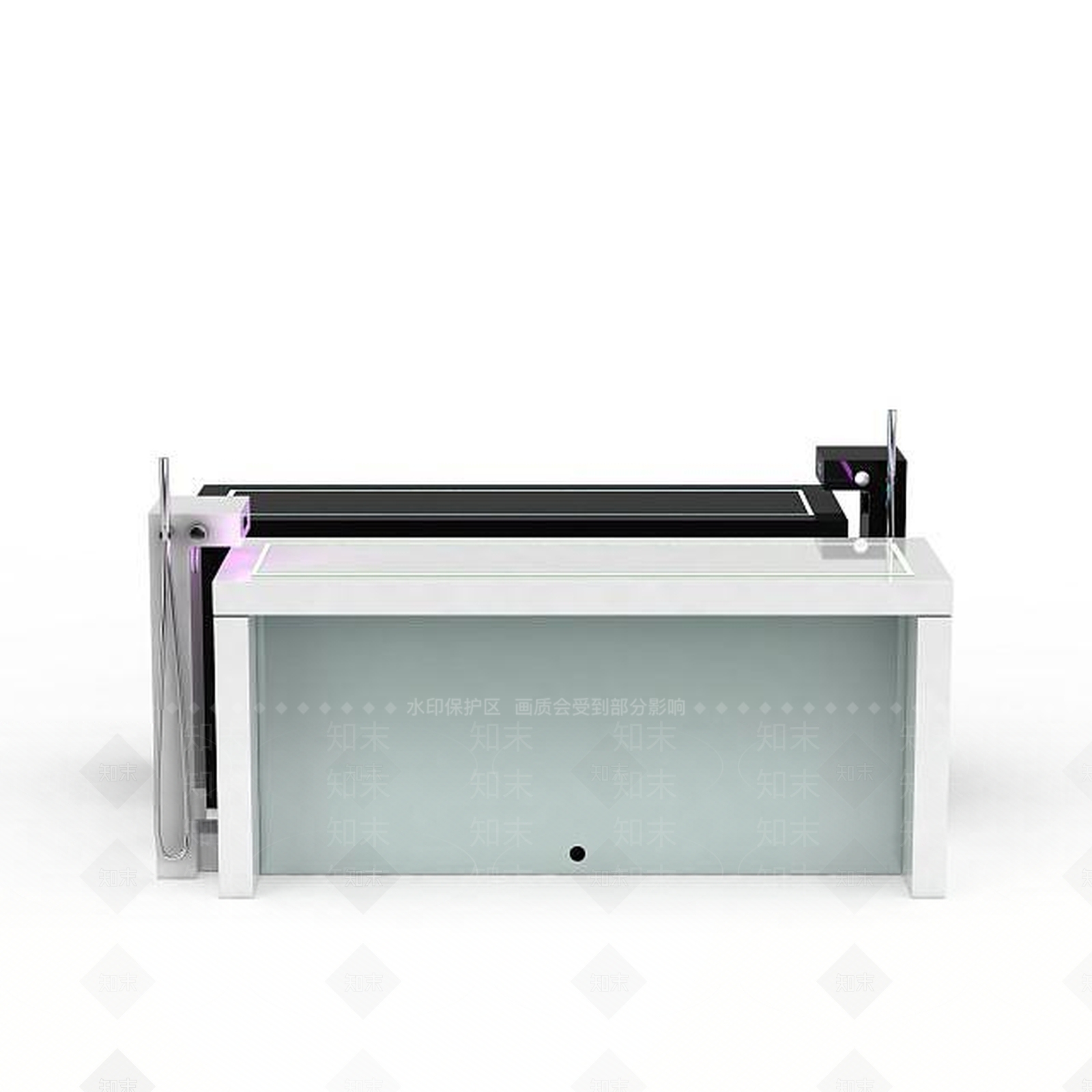 现代实验桌子3D模型下载【ID:1198876072】
