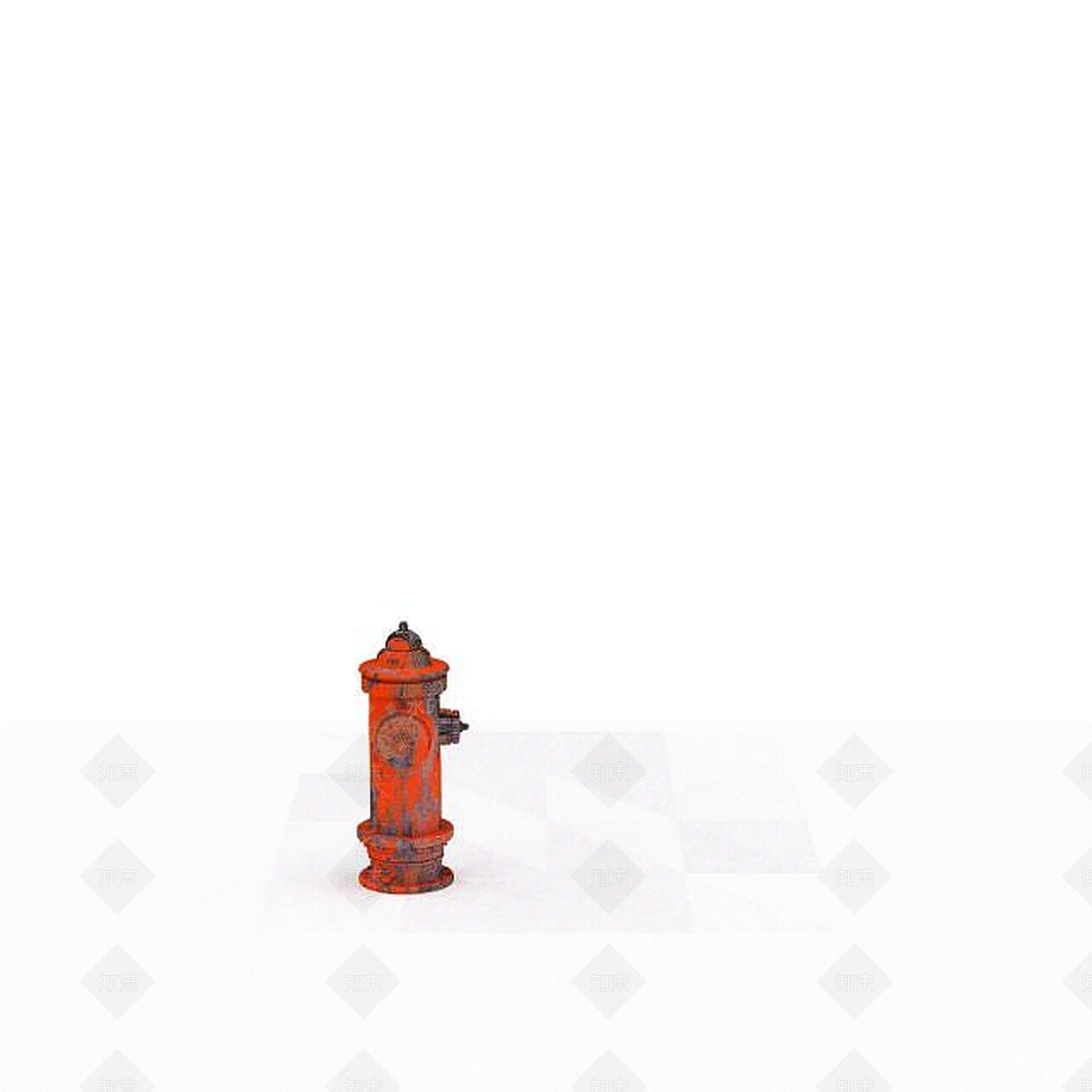 现代消防栓3D模型下载【ID:1199233627】