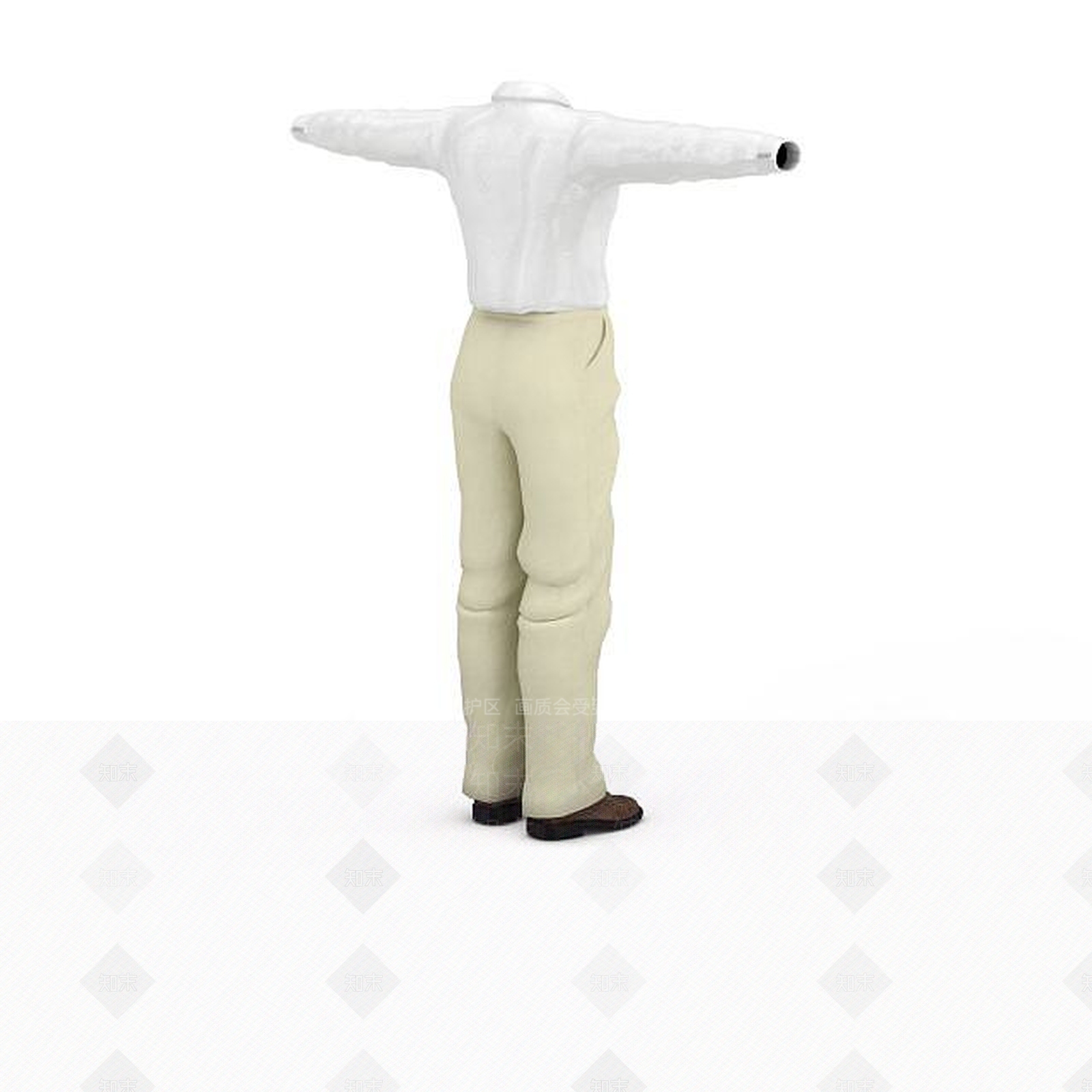 现代男士服装3D模型下载【ID:1198876525】