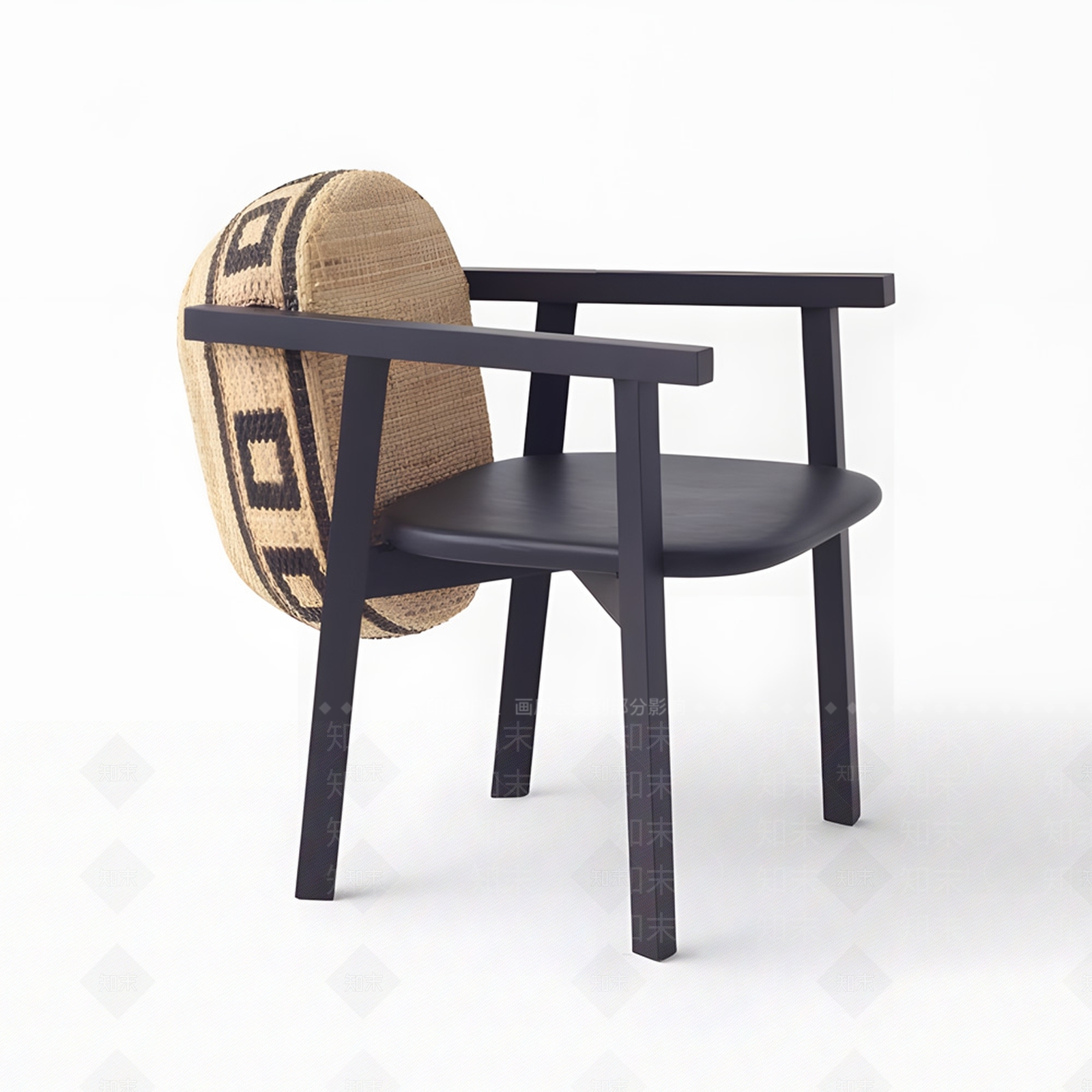 现代休闲椅3D模型下载【ID:1198876732】