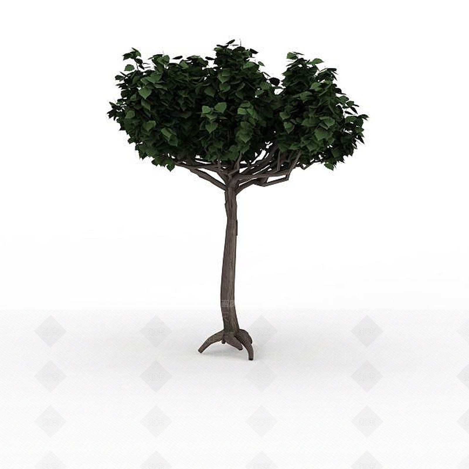 现代绿色观赏植被3D模型下载【ID:1198876967】