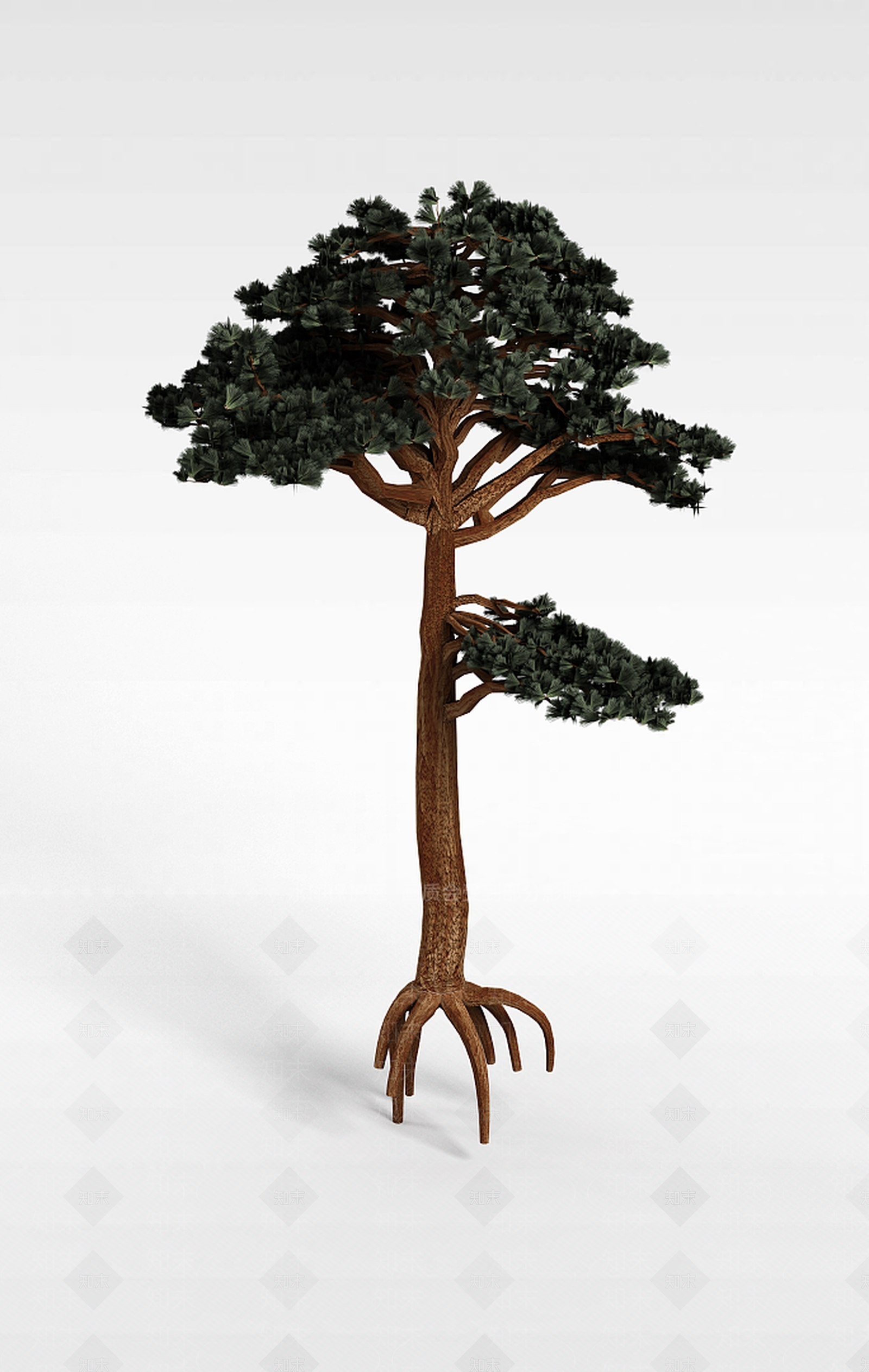 现代景观绿植3D模型下载【ID:1198877472】