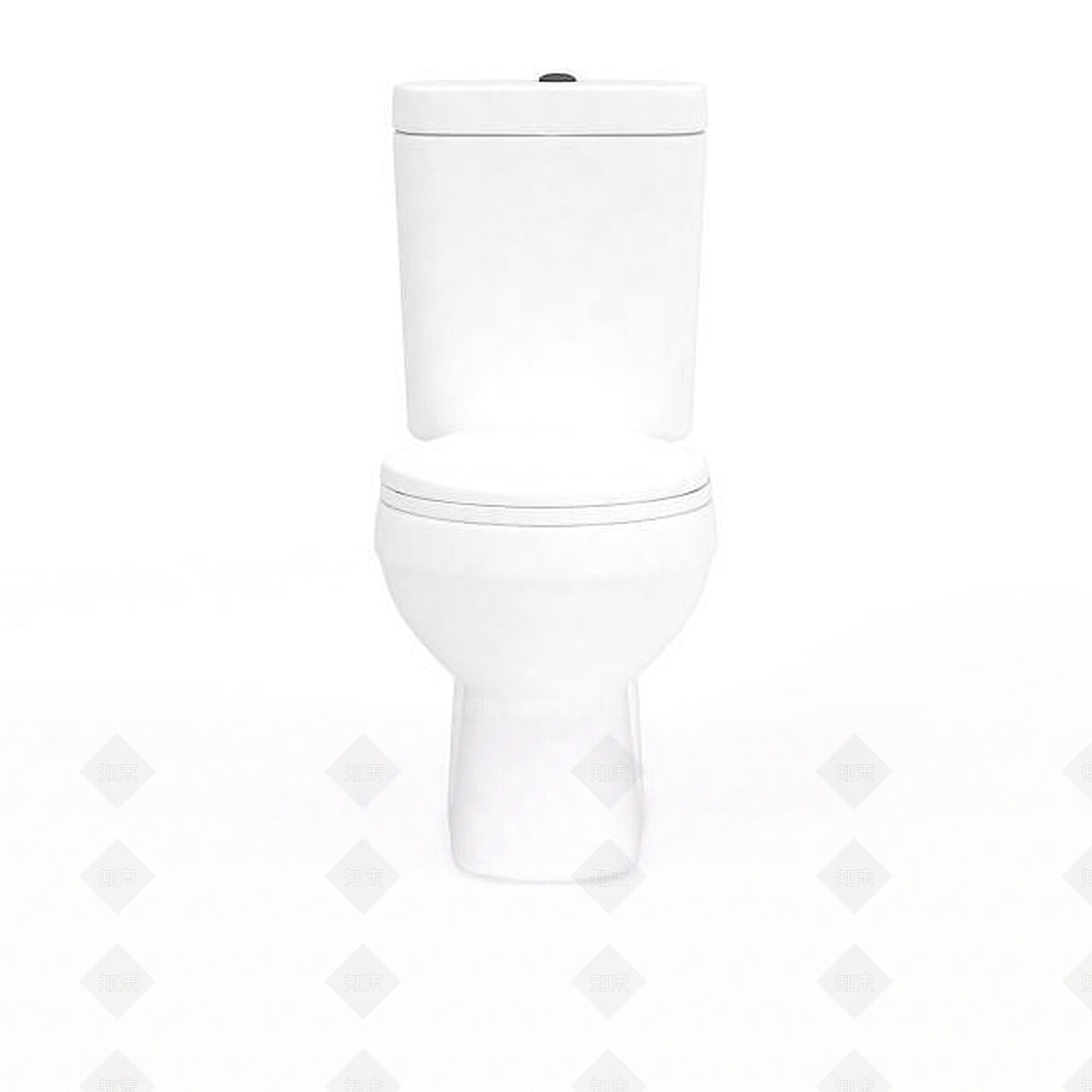 现代陶瓷坐便器3D模型下载【ID:1198878285】