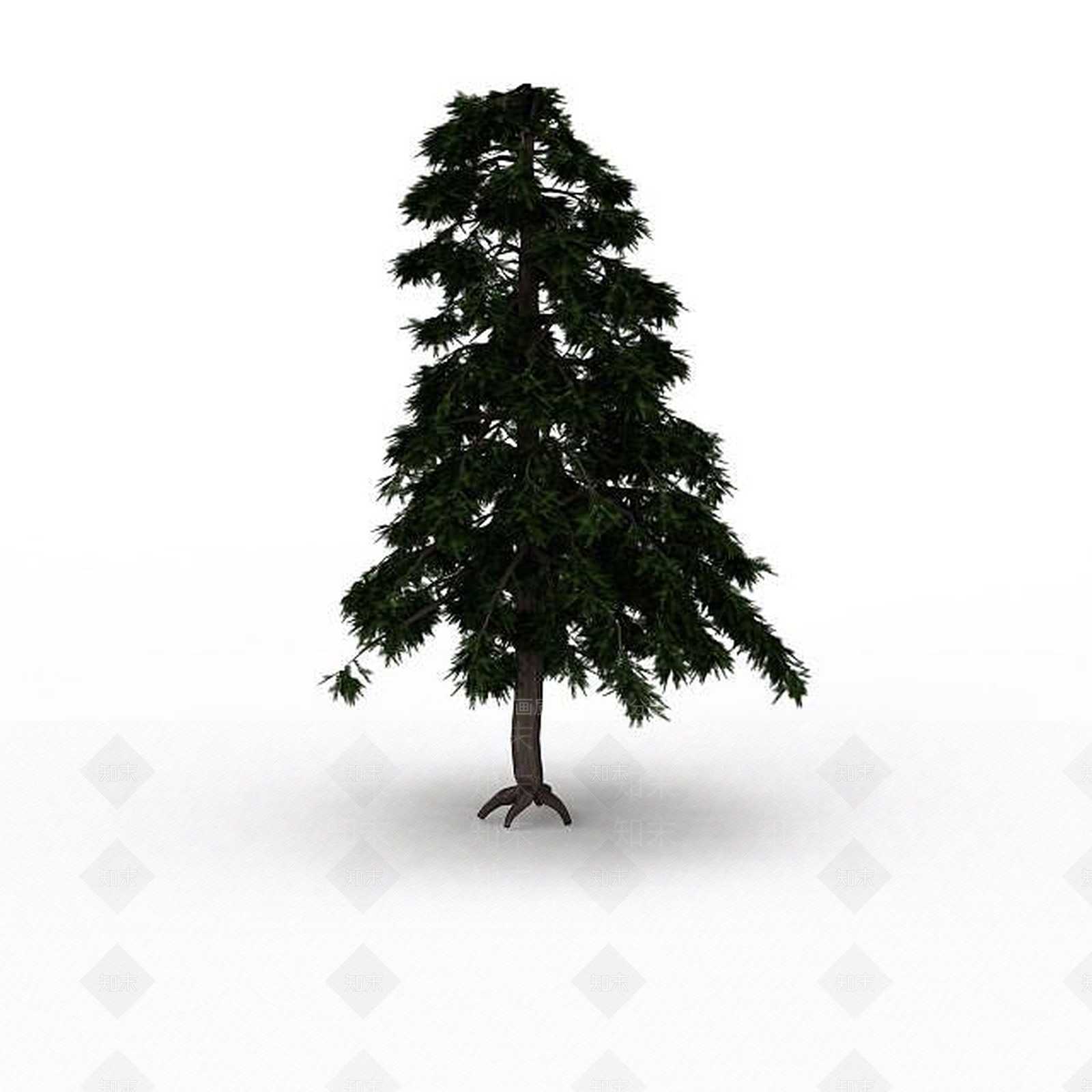 现代绿色景观树3D模型下载【ID:1198878247】