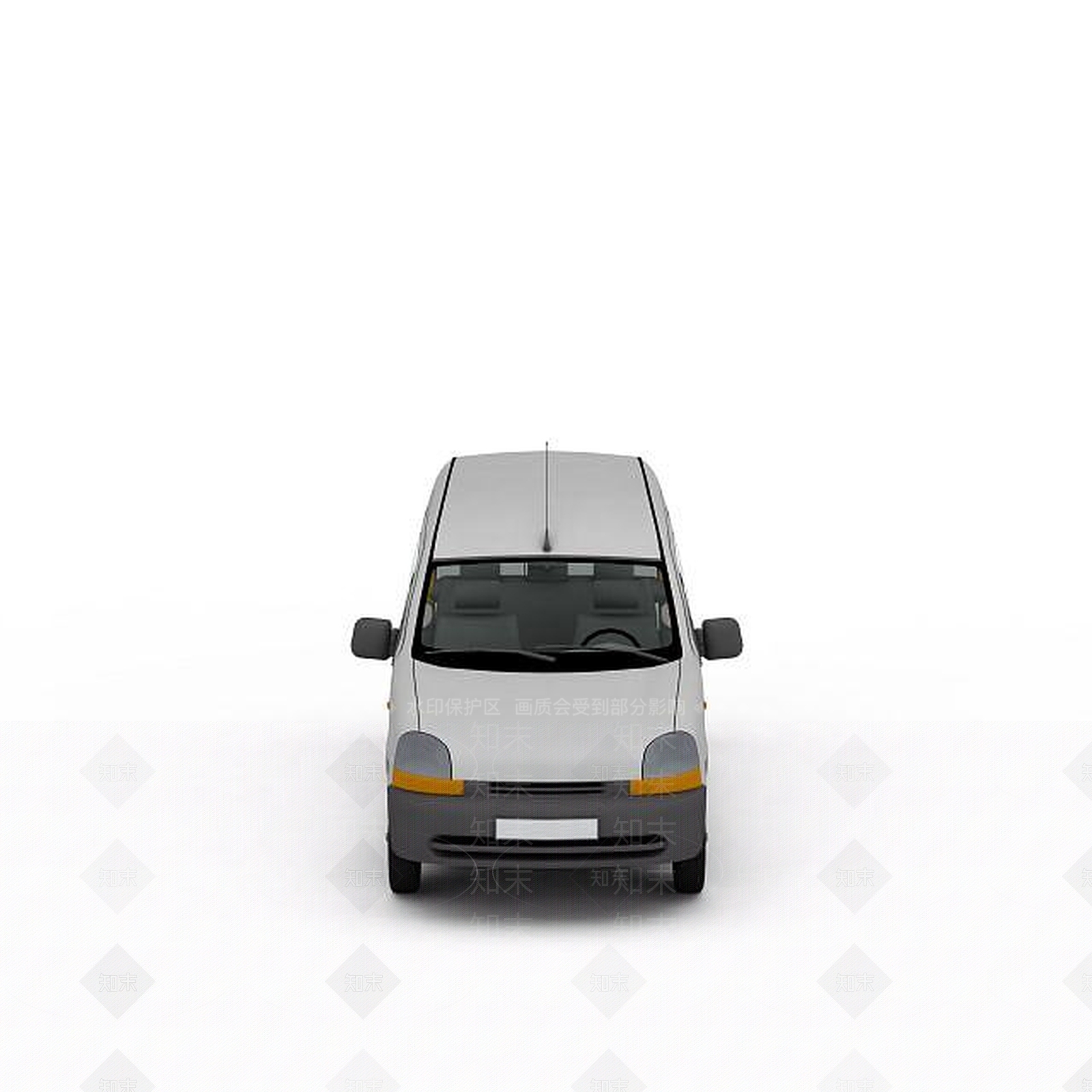 现代载人客车3D模型下载【ID:1198879779】