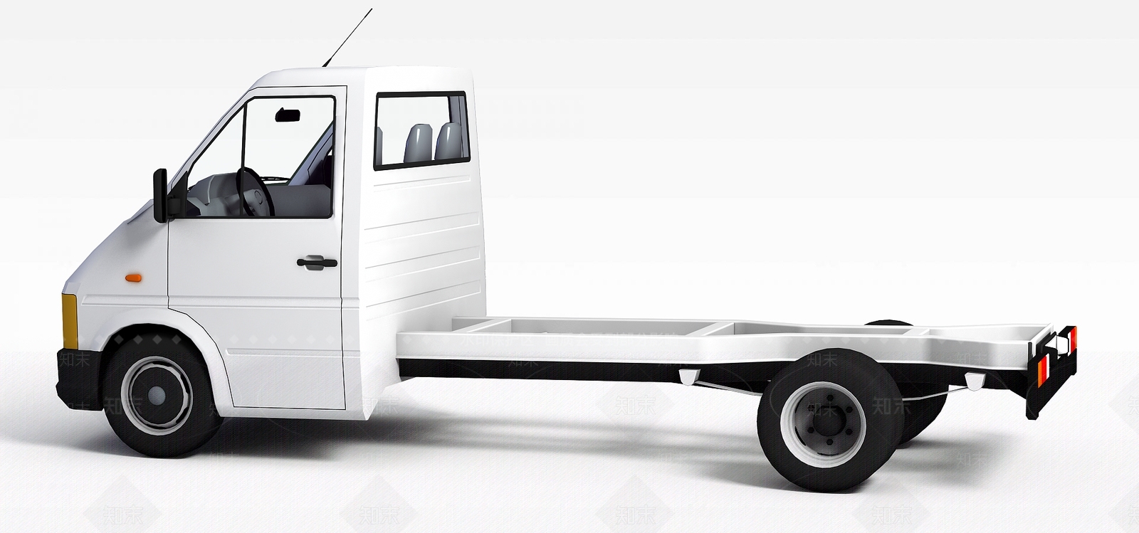 现代无盖敞篷卡车3D模型下载【ID:1198879906】