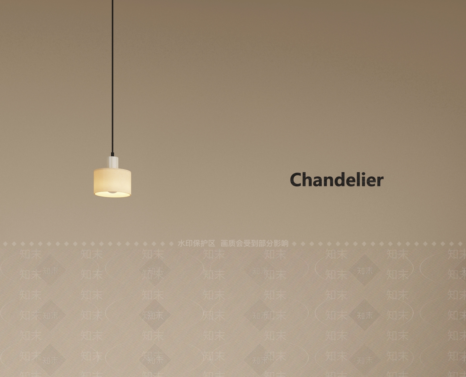 现代极简儿童房吊灯SU模型下载【ID:1198891756】