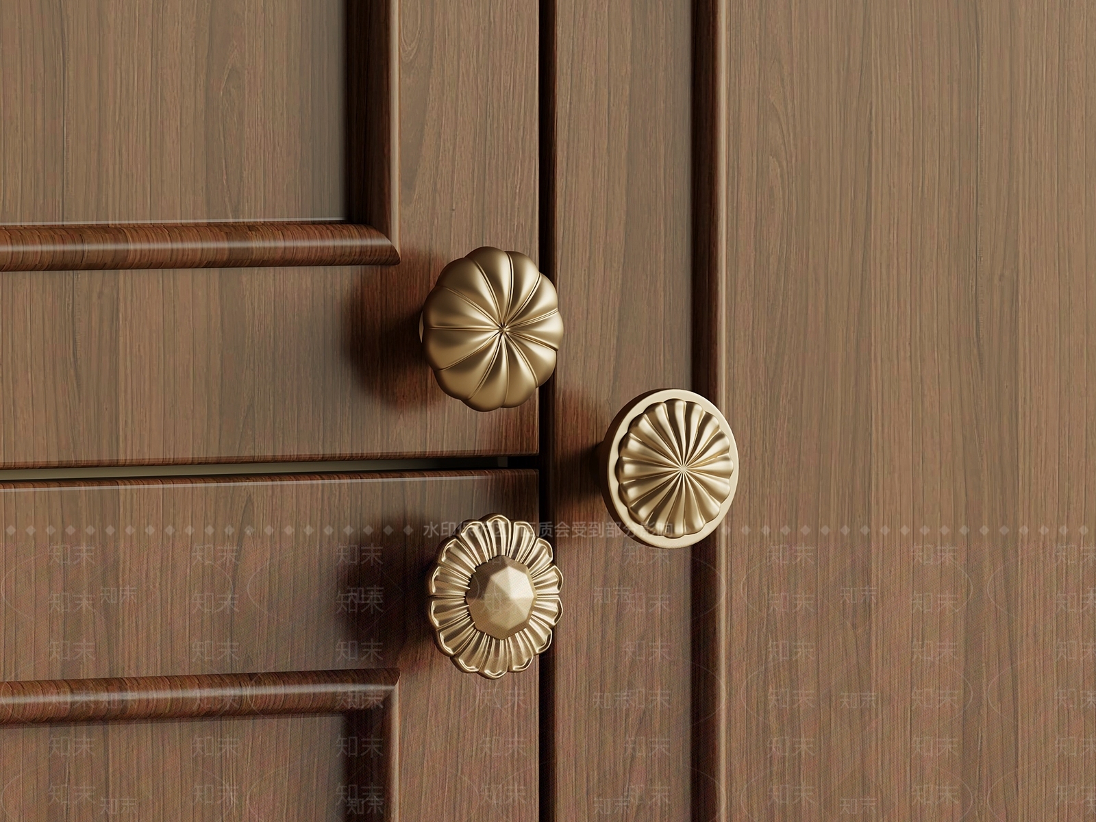 法式拉手3D模型下载【ID:1198895085】