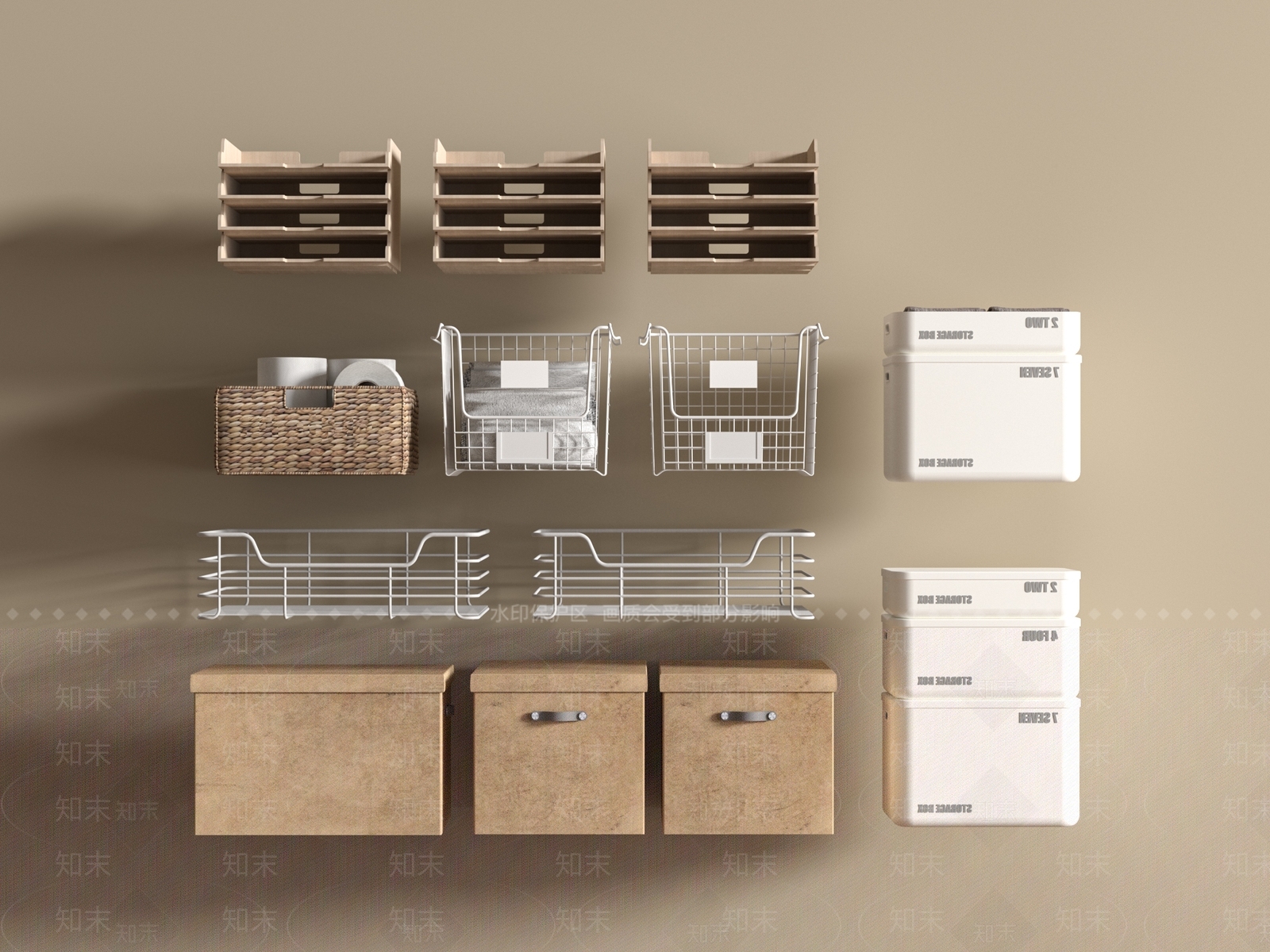 行李箱3D模型下载【ID:1198895323】