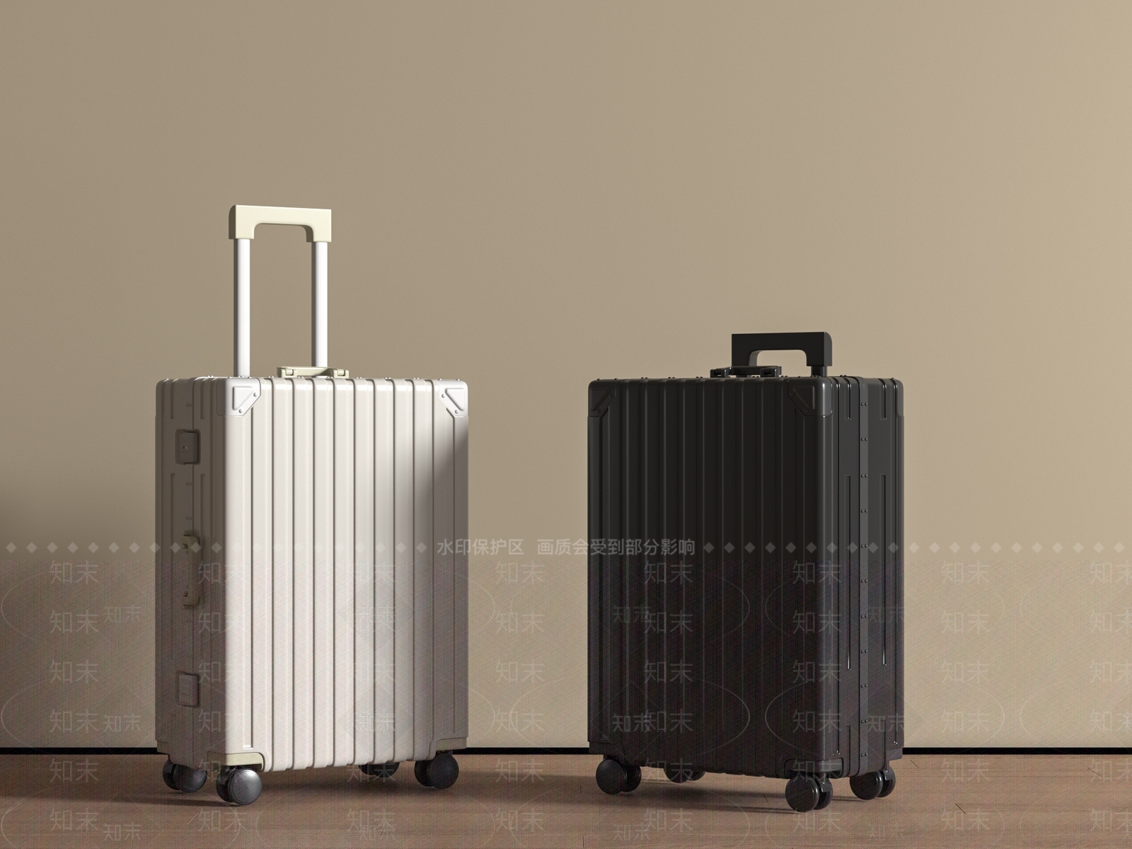 行李箱3D模型下载【ID:1198895348】