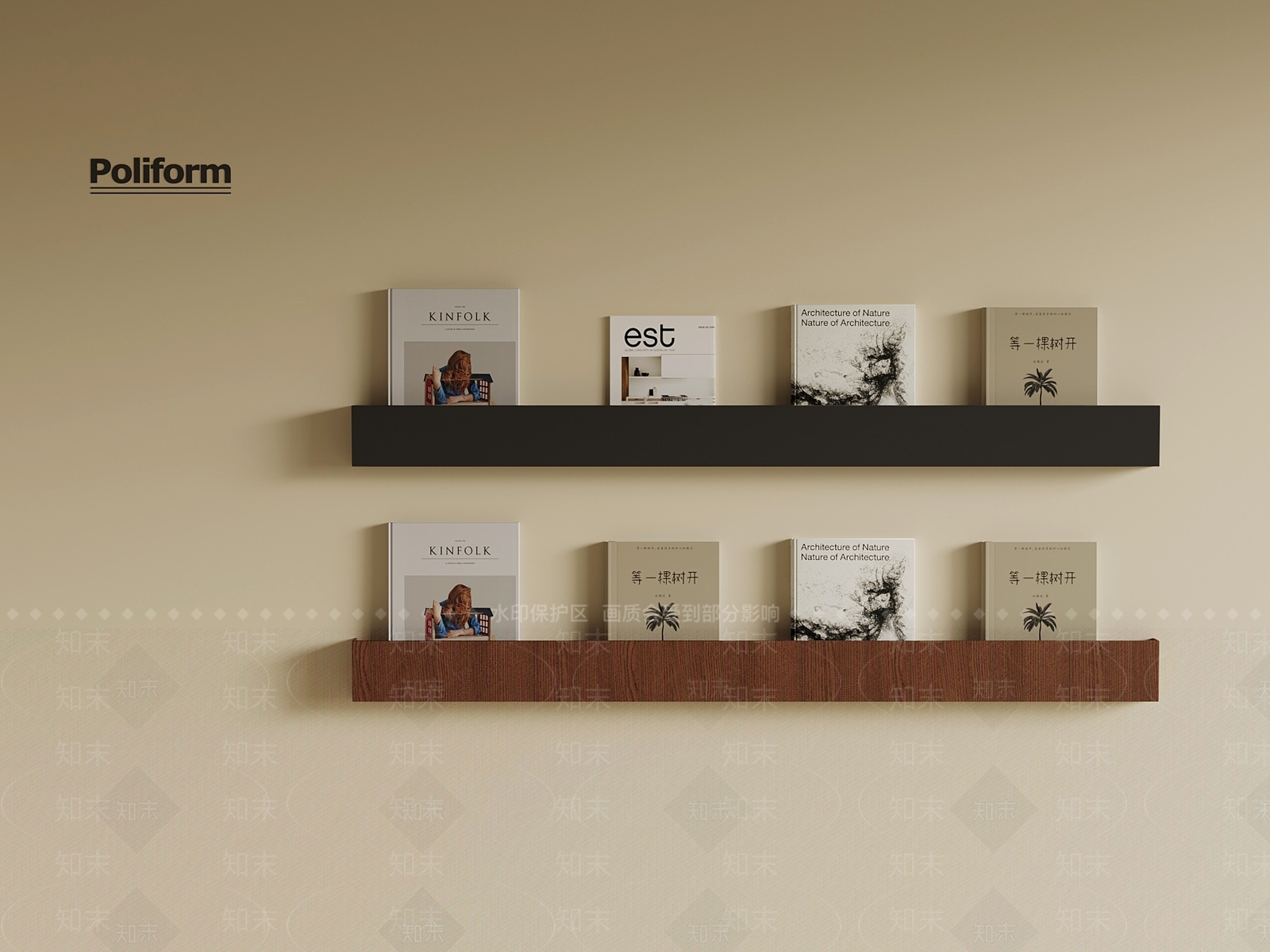 中古书架3D模型下载【ID:1198900448】