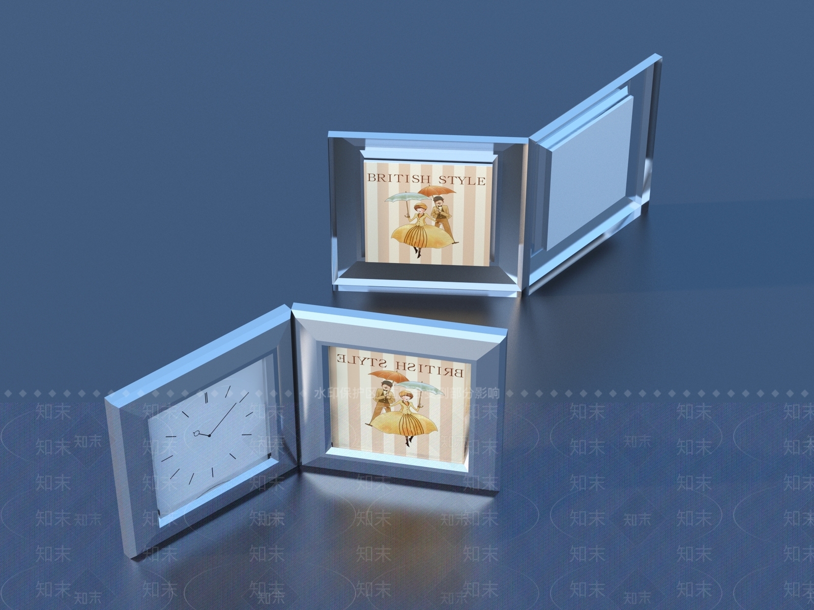 现代相框SU模型下载【ID:1198901116】