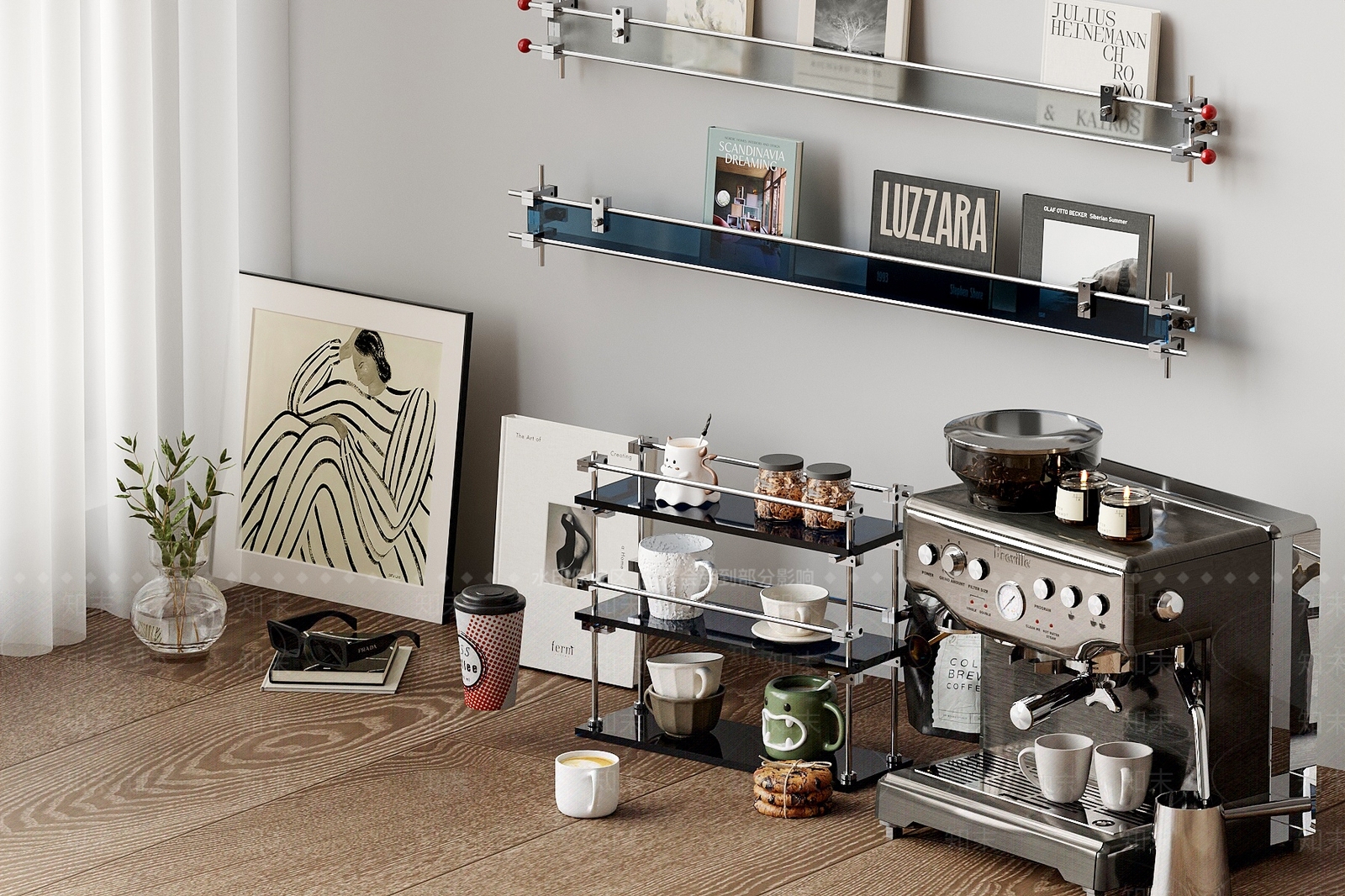 咖啡机3D模型下载【ID:1198902924】