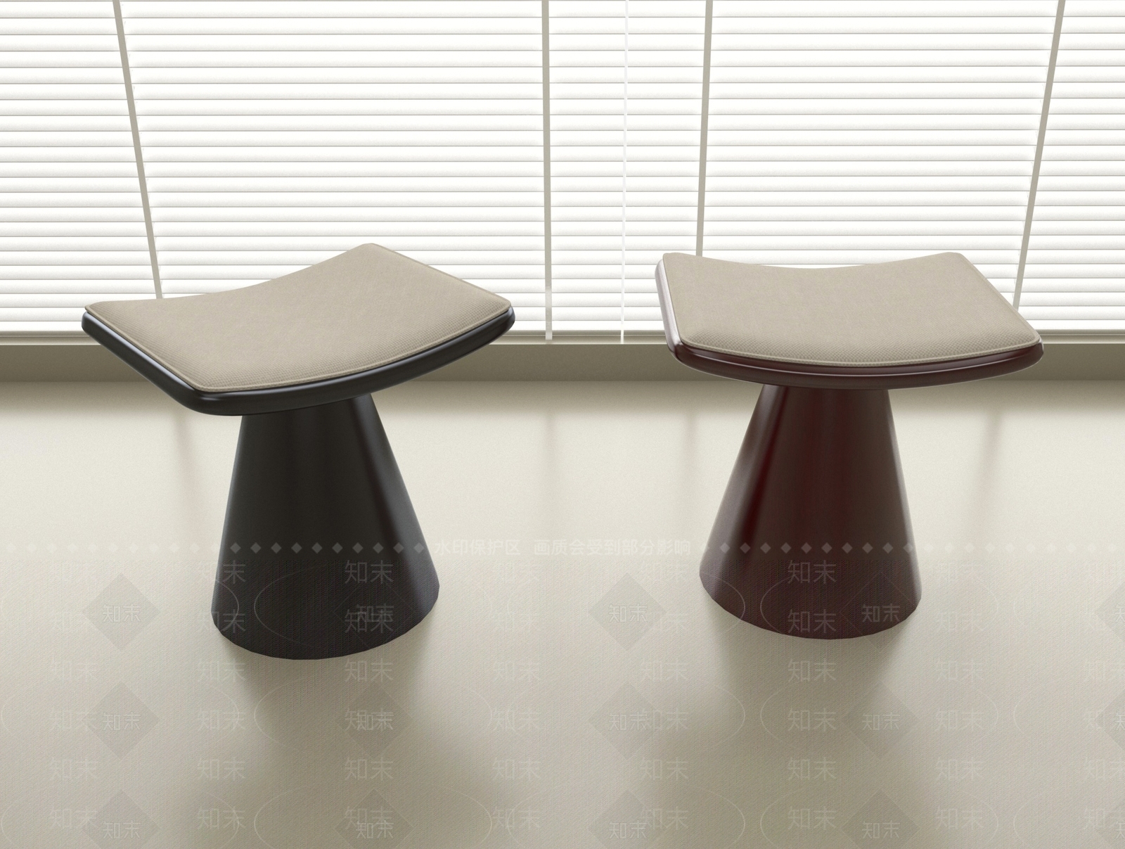 现代其他凳子SU模型下载【ID:1198904488】