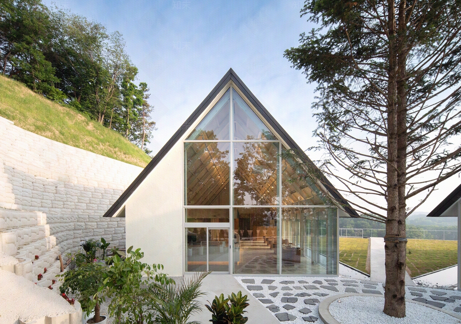 现代小区外景贴图下载【ID:1198906377】