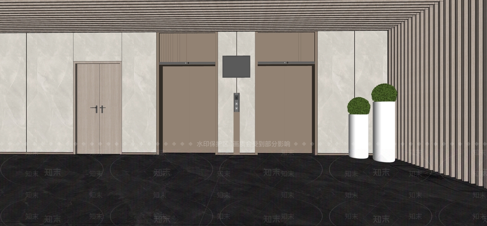现代轻奢其他公共空间SU模型下载【ID:1198909112】