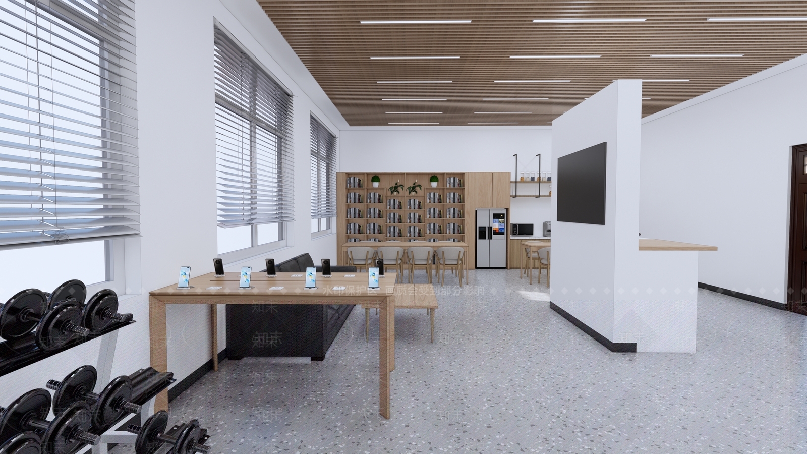 现代其他办公区域SU模型下载【ID:1198936986】