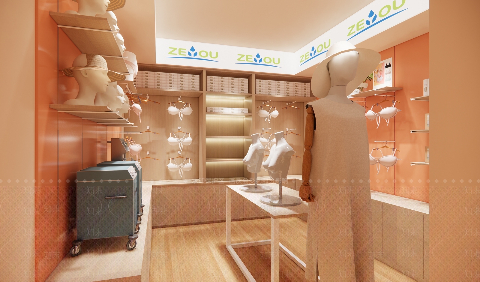 极简其他店铺SU模型下载【ID:1199171584】