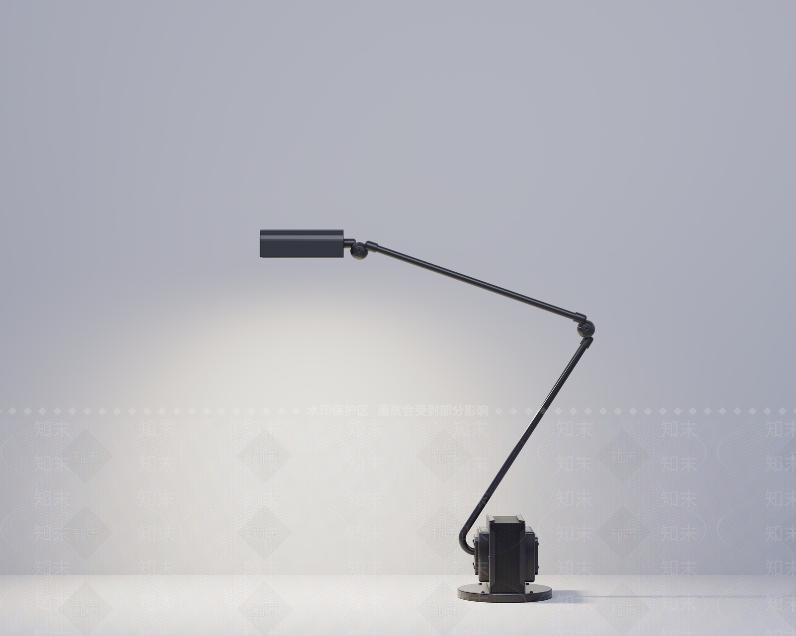 现代工业台灯3D模型下载【ID:1198955362】