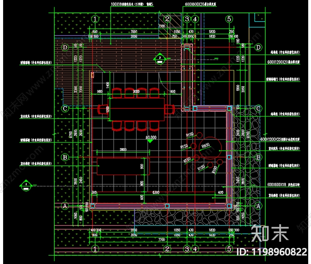 现代亭子图库cad施工图下载【ID:1198960822】