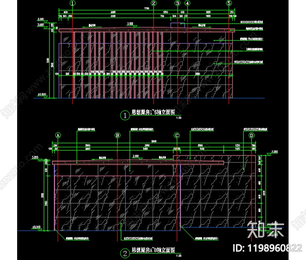 现代亭子图库cad施工图下载【ID:1198960822】